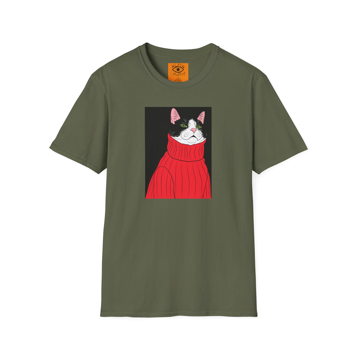 Lazy Cat Unisex Softstyle T-Shirt