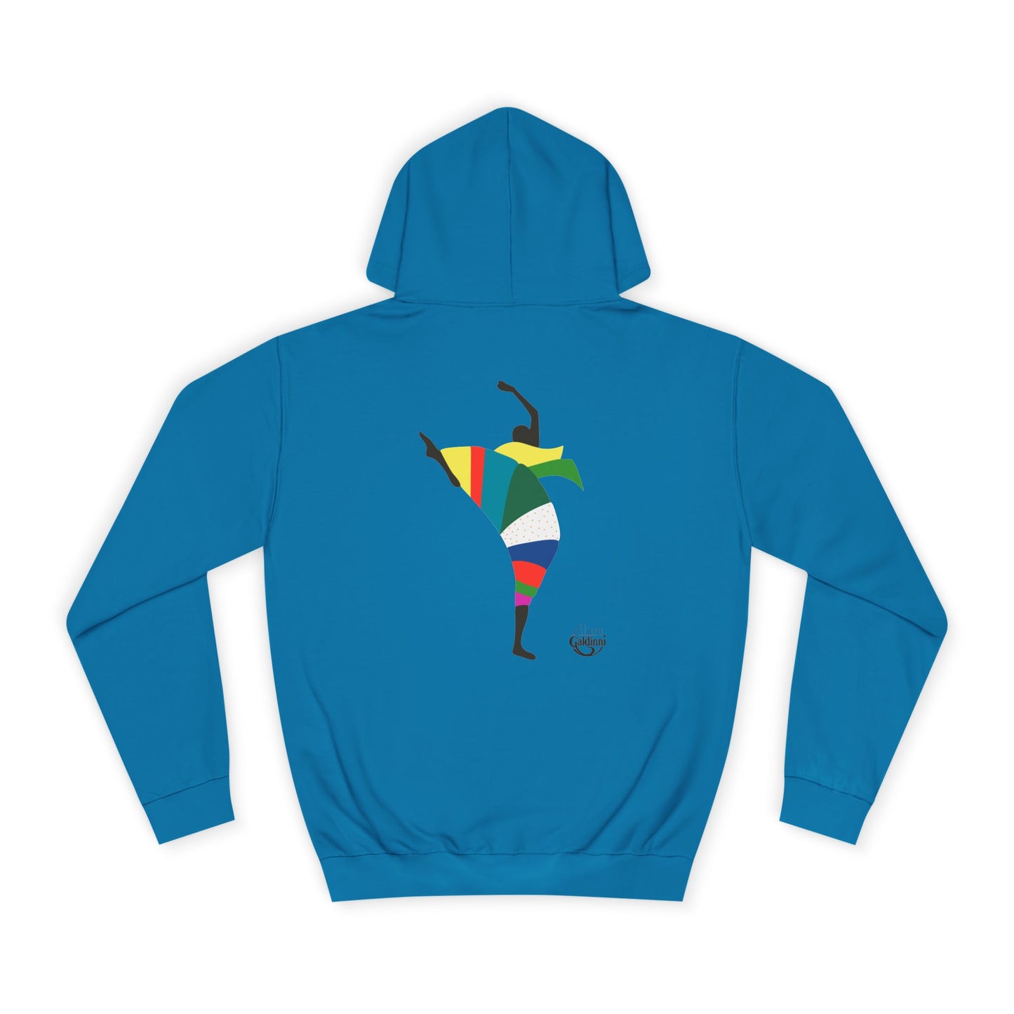 Colorful Dancer Unisex College Hoodie - Stylish Daily Wear