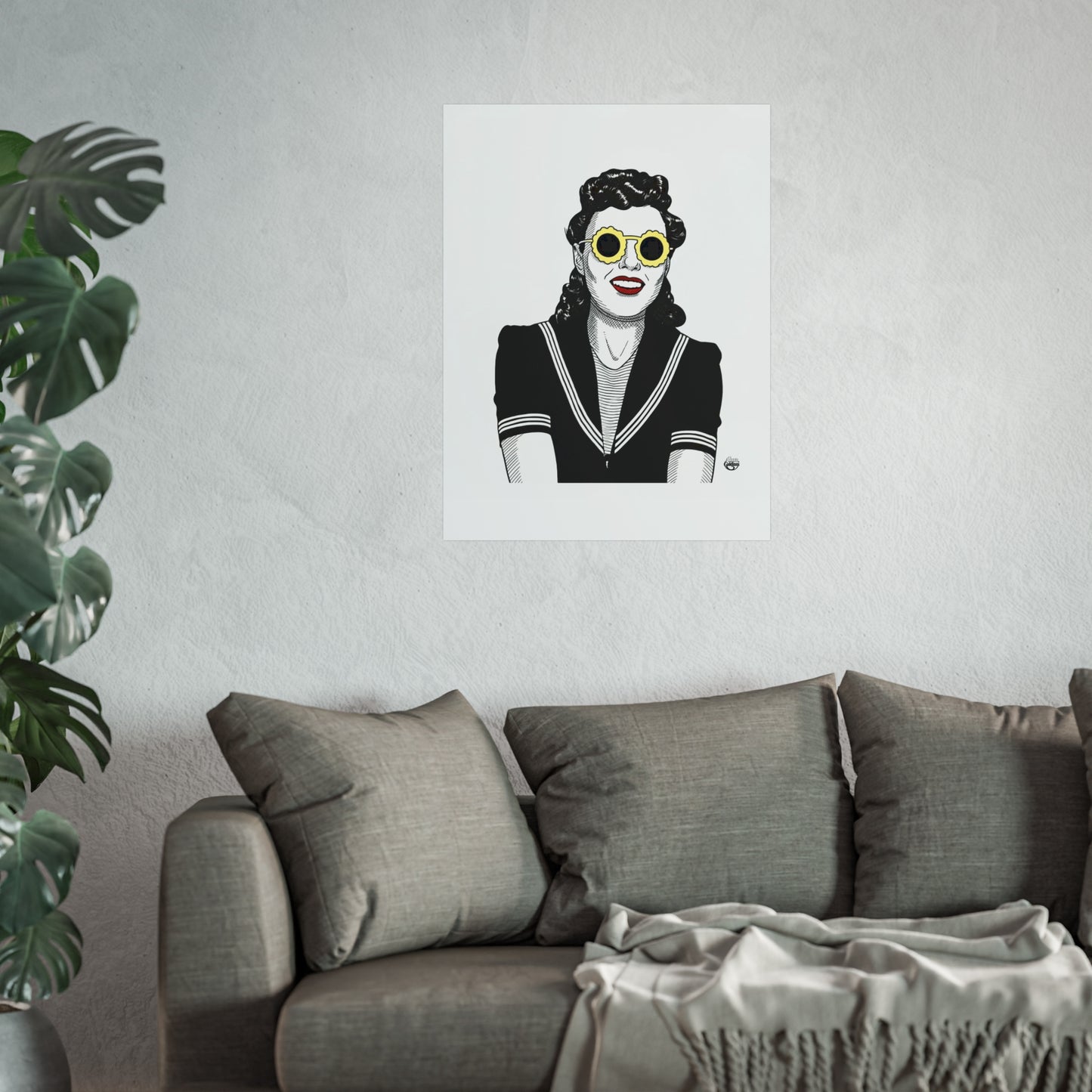Beach girl Fine Art Posters