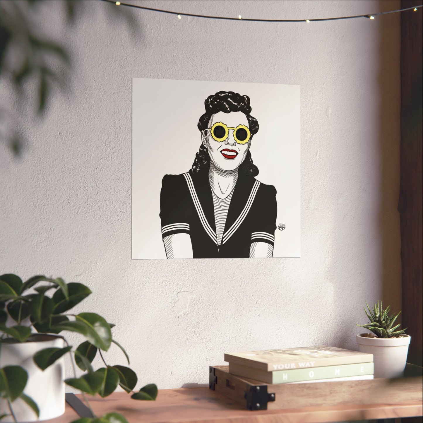 Beach girl Fine Art Posters