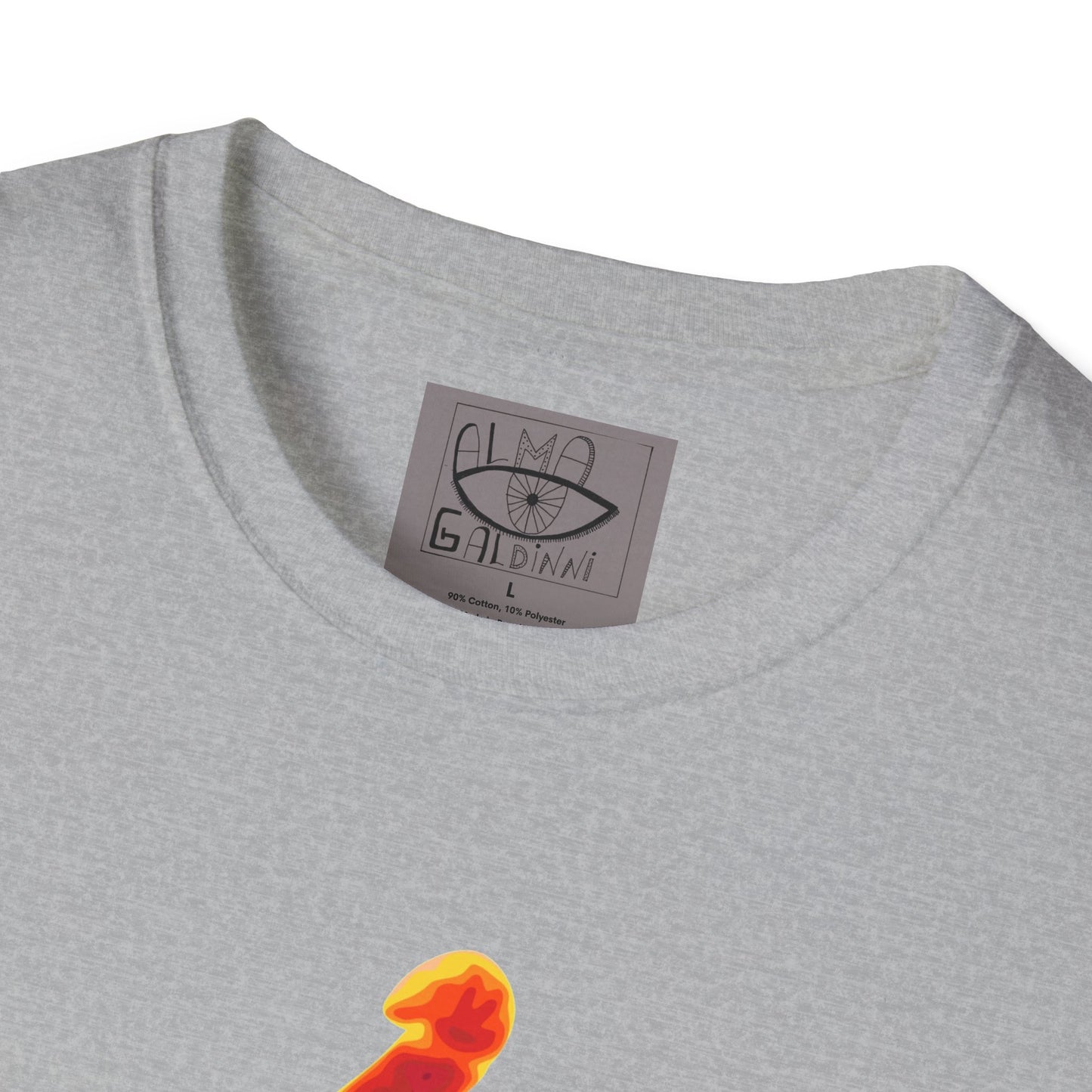 Bright Ginger Cat Unisex Softstyle T-Shirt