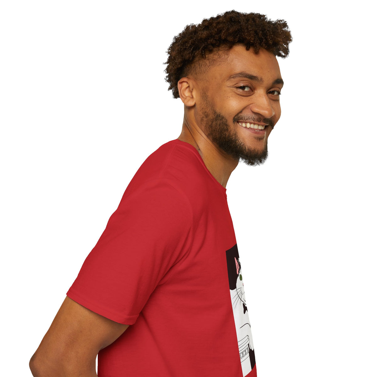 Mister Cat Unisex Softstyle T-Shirt