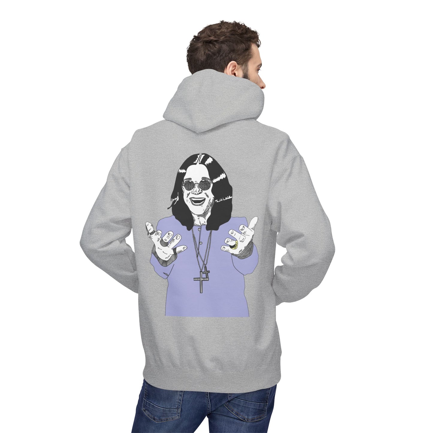 Rock Icons Unisex Midweight Softstyle Fleece Hoodie