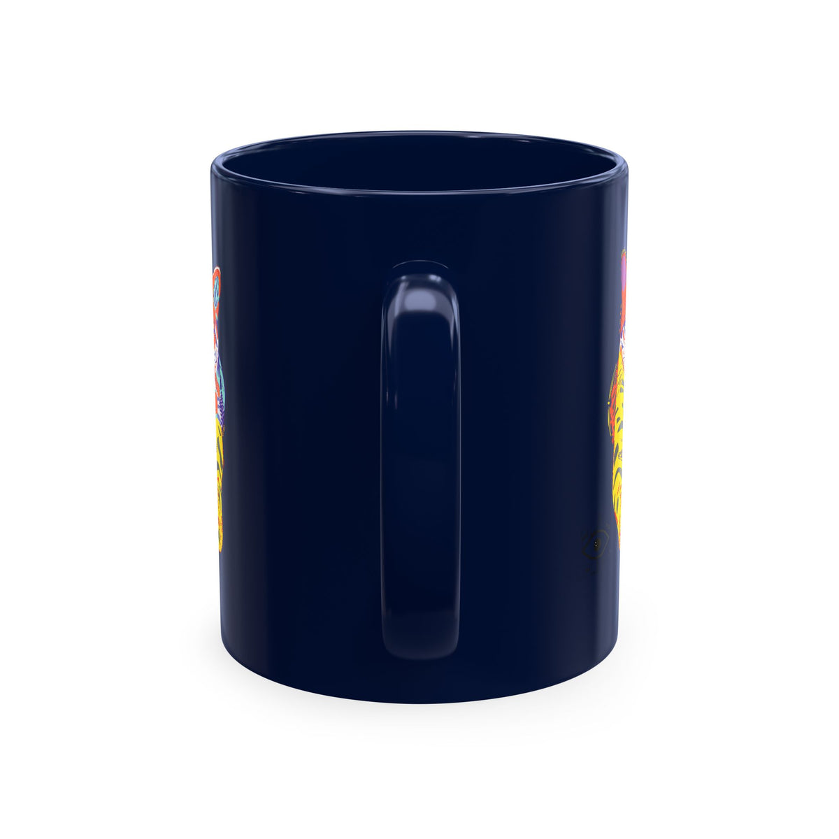 Tiger Cat Traditional Ceramic Mug