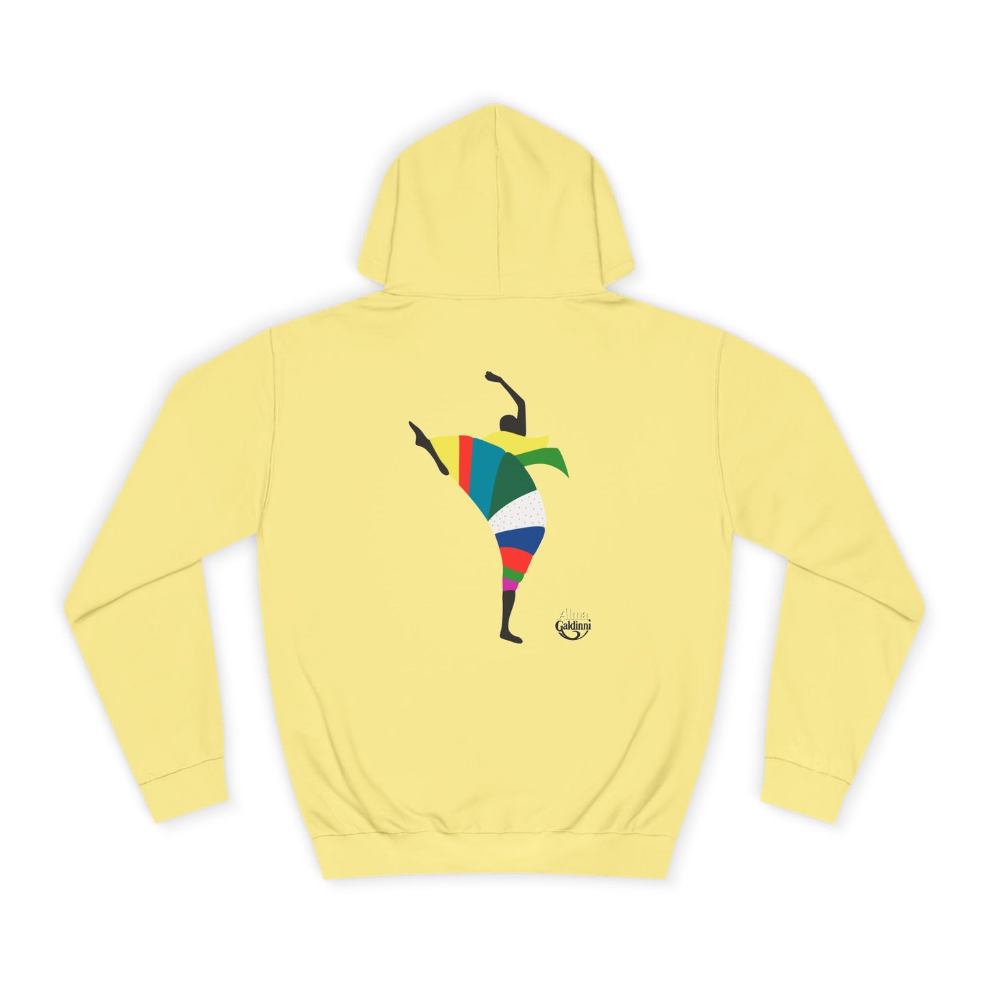 Colorful Dancer Unisex College Hoodie - Stylish Daily Wear