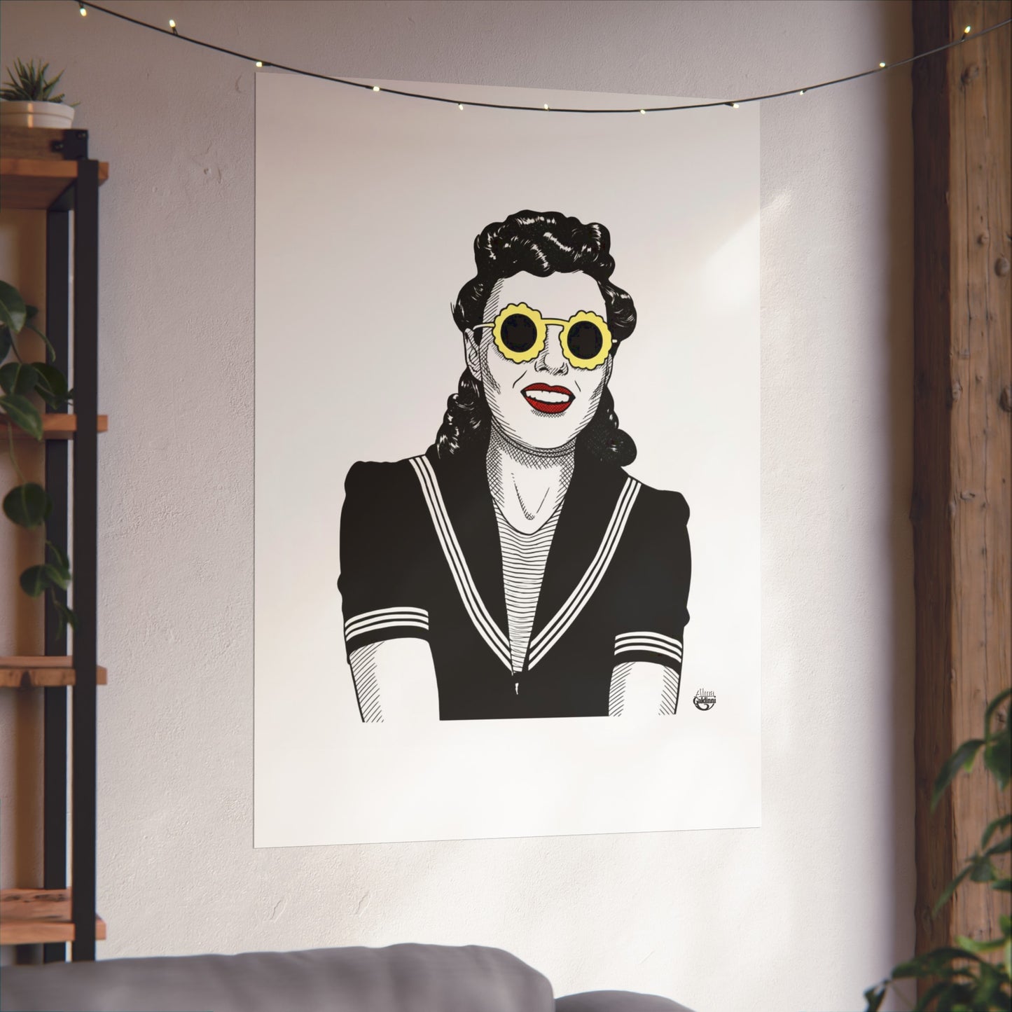Beach girl Fine Art Posters