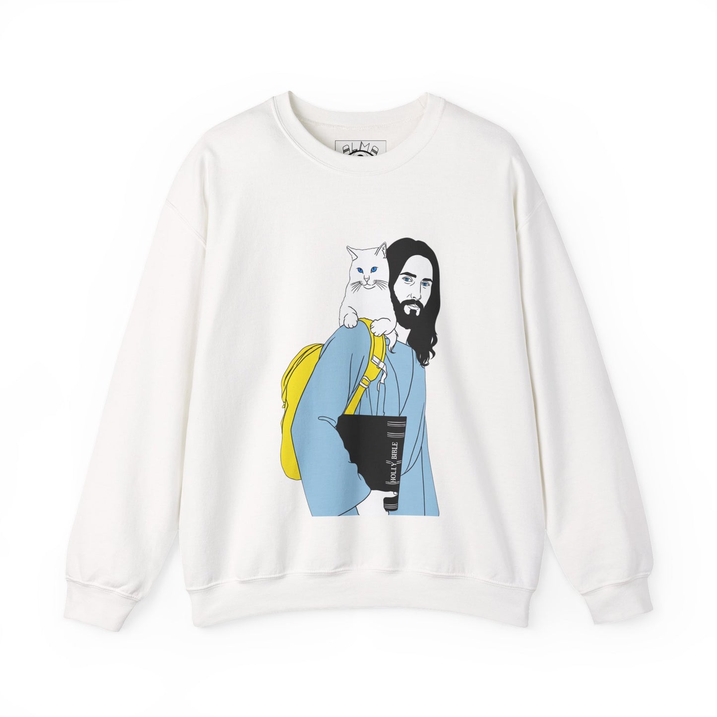 Jeus and cat Unisex Heavy Blend™ Crewneck Sweatshirt