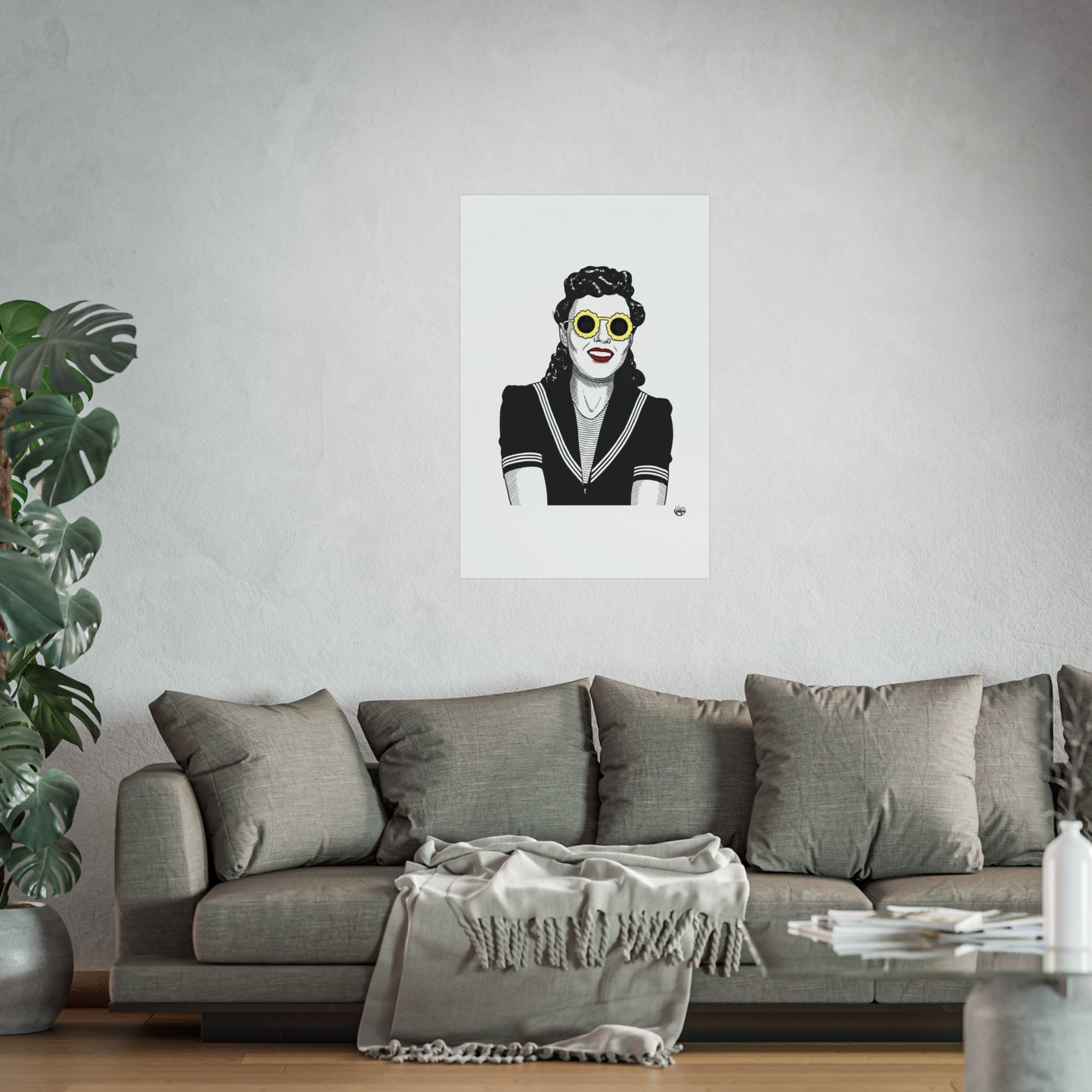 Beach girl Fine Art Posters