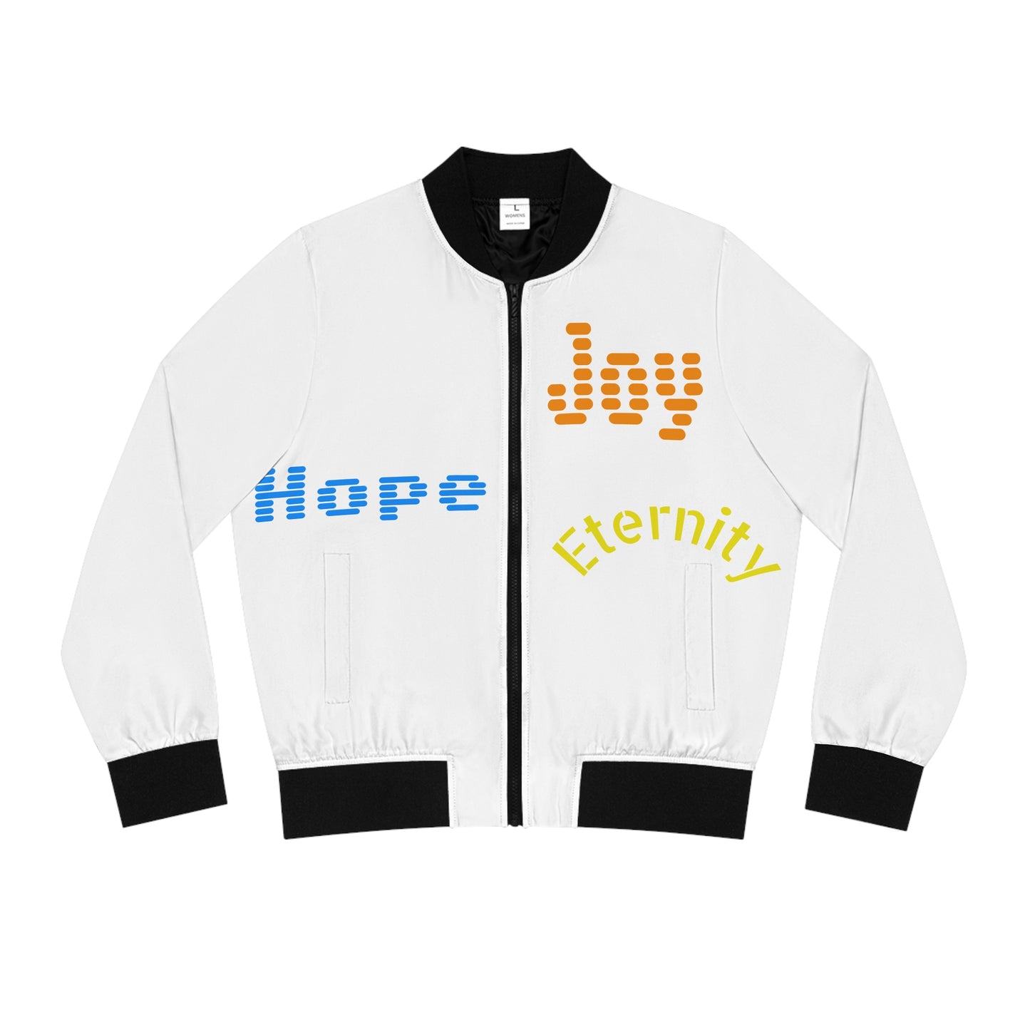 Jesus Jacket Women's Bomber Jacket (AOP)