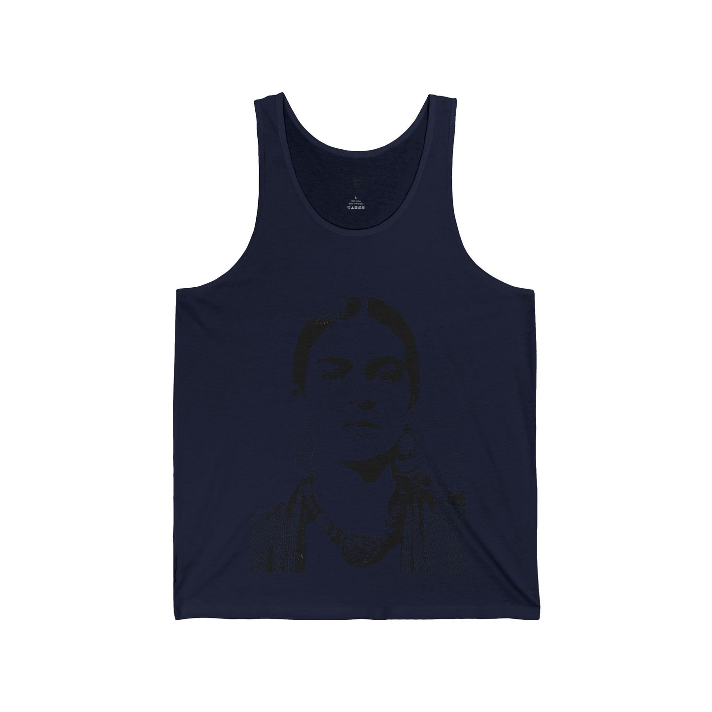 Frida Kahlo Unisex Jersey Tank, Boho Fashion, Art Lover Gift, Summer Top, Creative Apparel