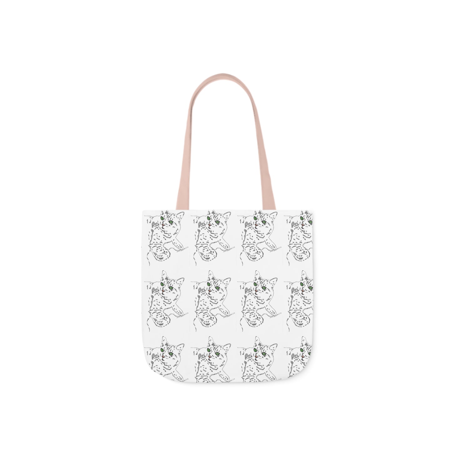 Abstract Cat tote bag