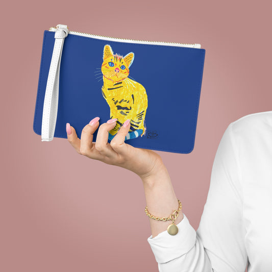 Whimsical Cat Clutch Bag - Fun and Stylish Animal-Inspired Accessory