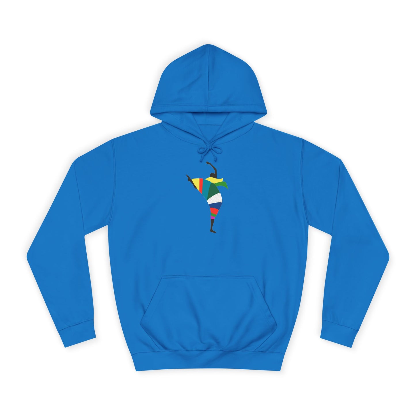 Colorful Dancer Unisex College Hoodie - Stylish Daily Wear