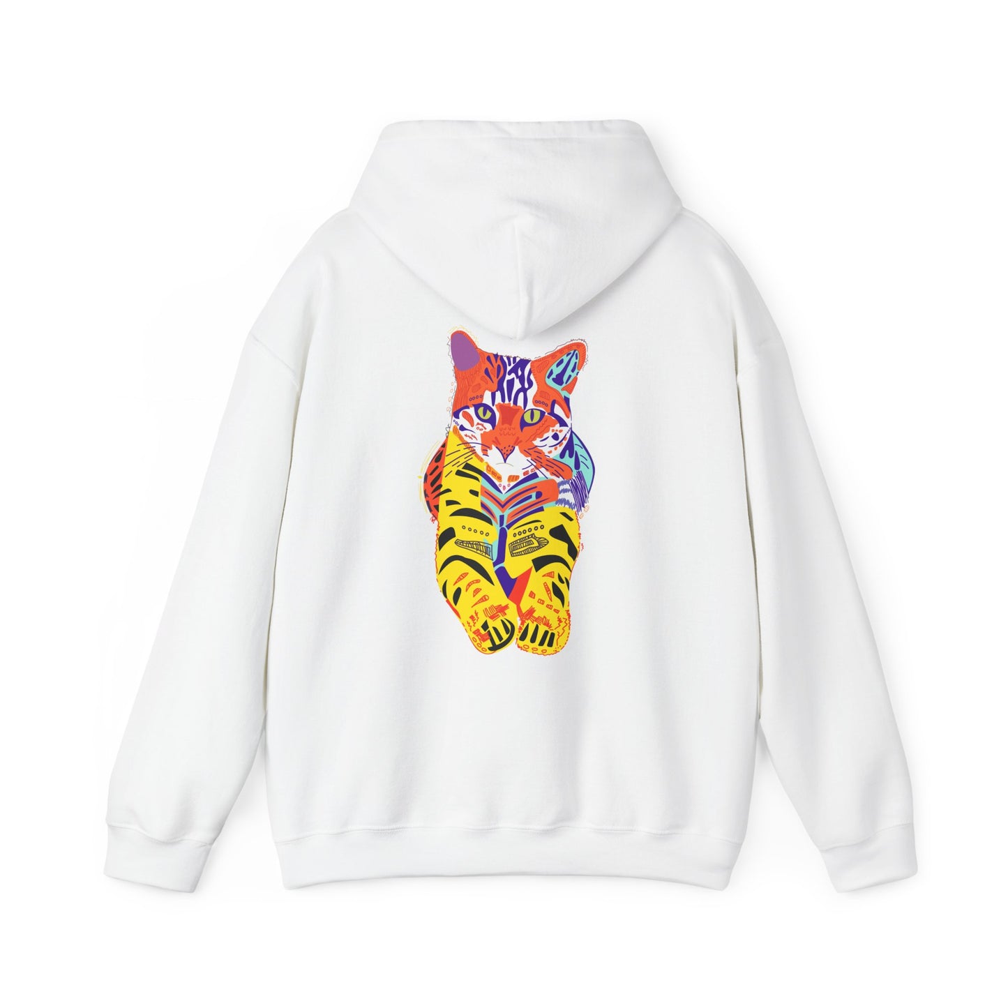 Tiger Cat Unisex Heavy Blend™ Hooded Sweatshirt
