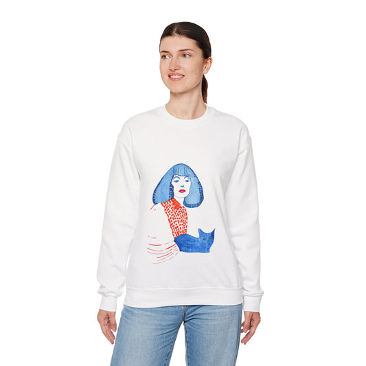 Artistic Cleopatra Cat Lover Sweatshirt