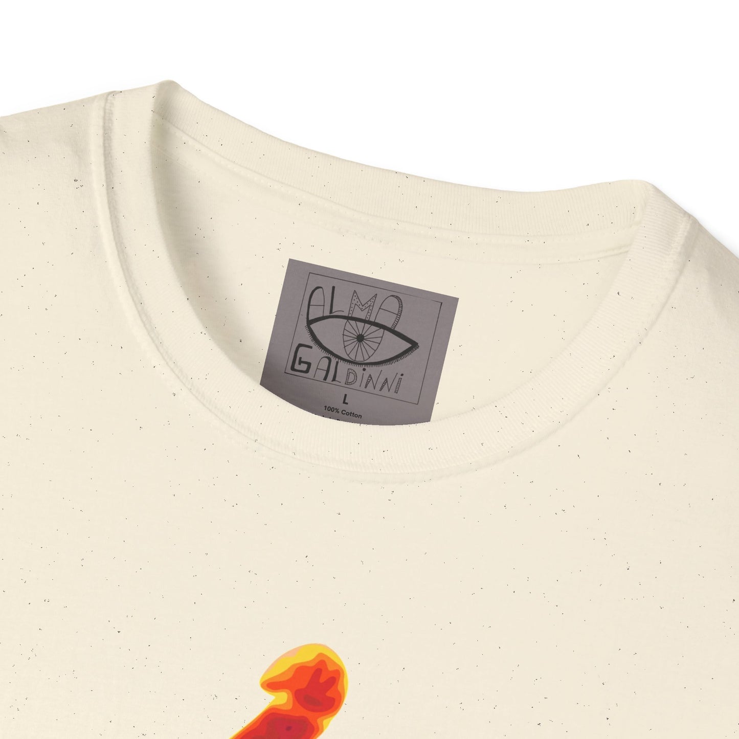 Bright Ginger Cat Unisex Softstyle T-Shirt