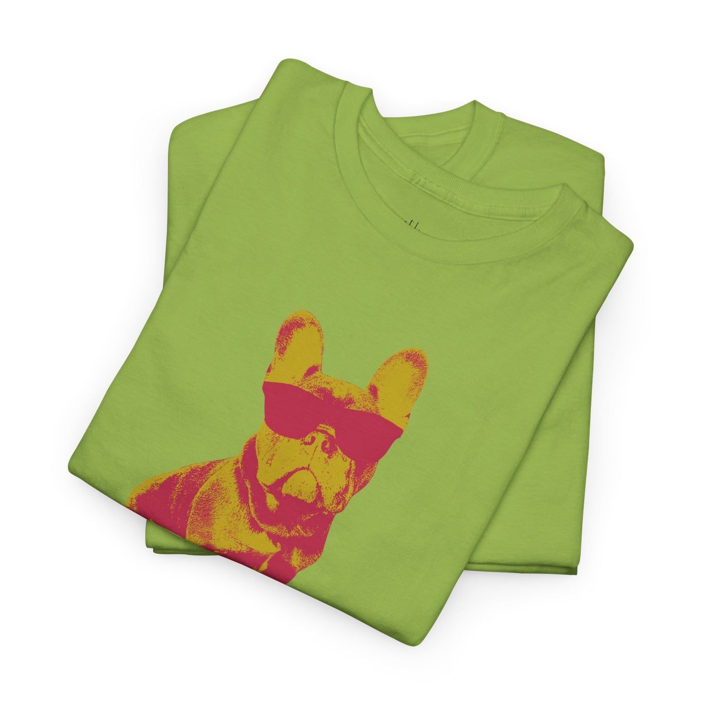 French Buldog Unisex Heavy Cotton Tee