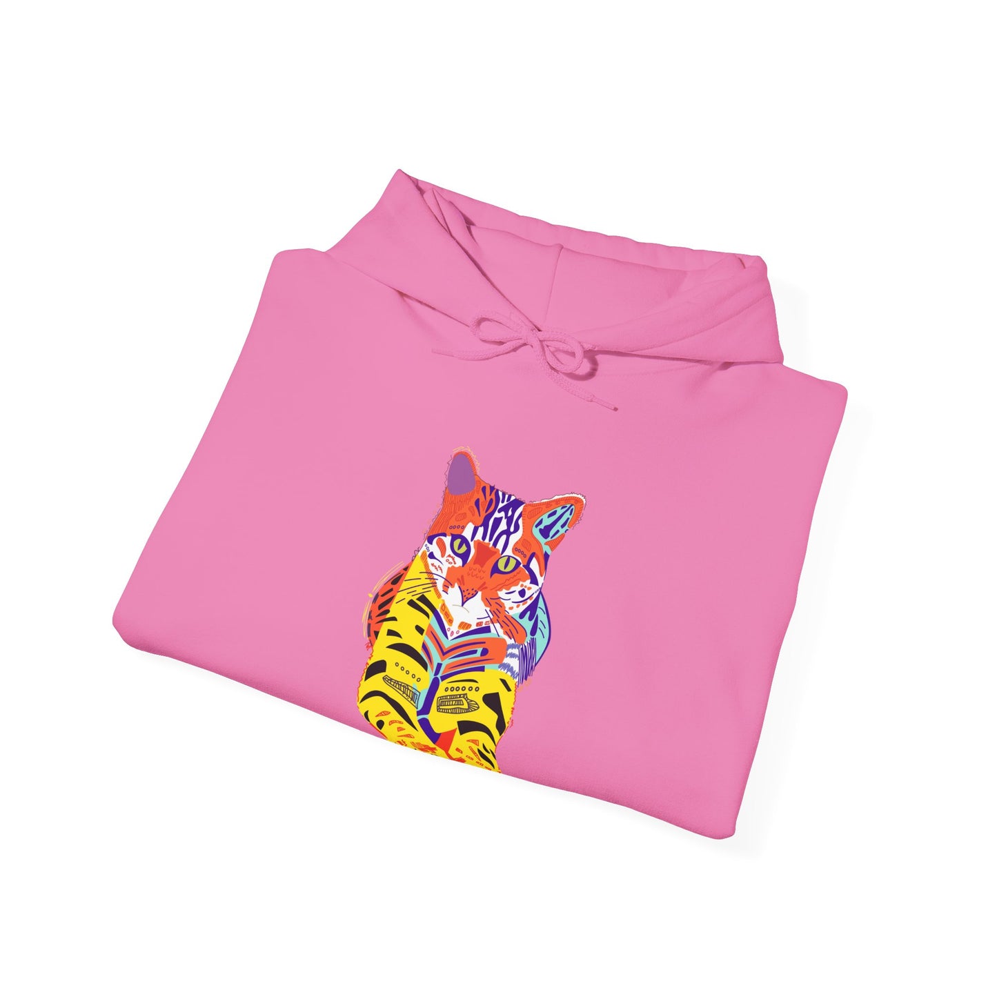 Tiger Cat Unisex Heavy Blend™ Hooded Sweatshirt