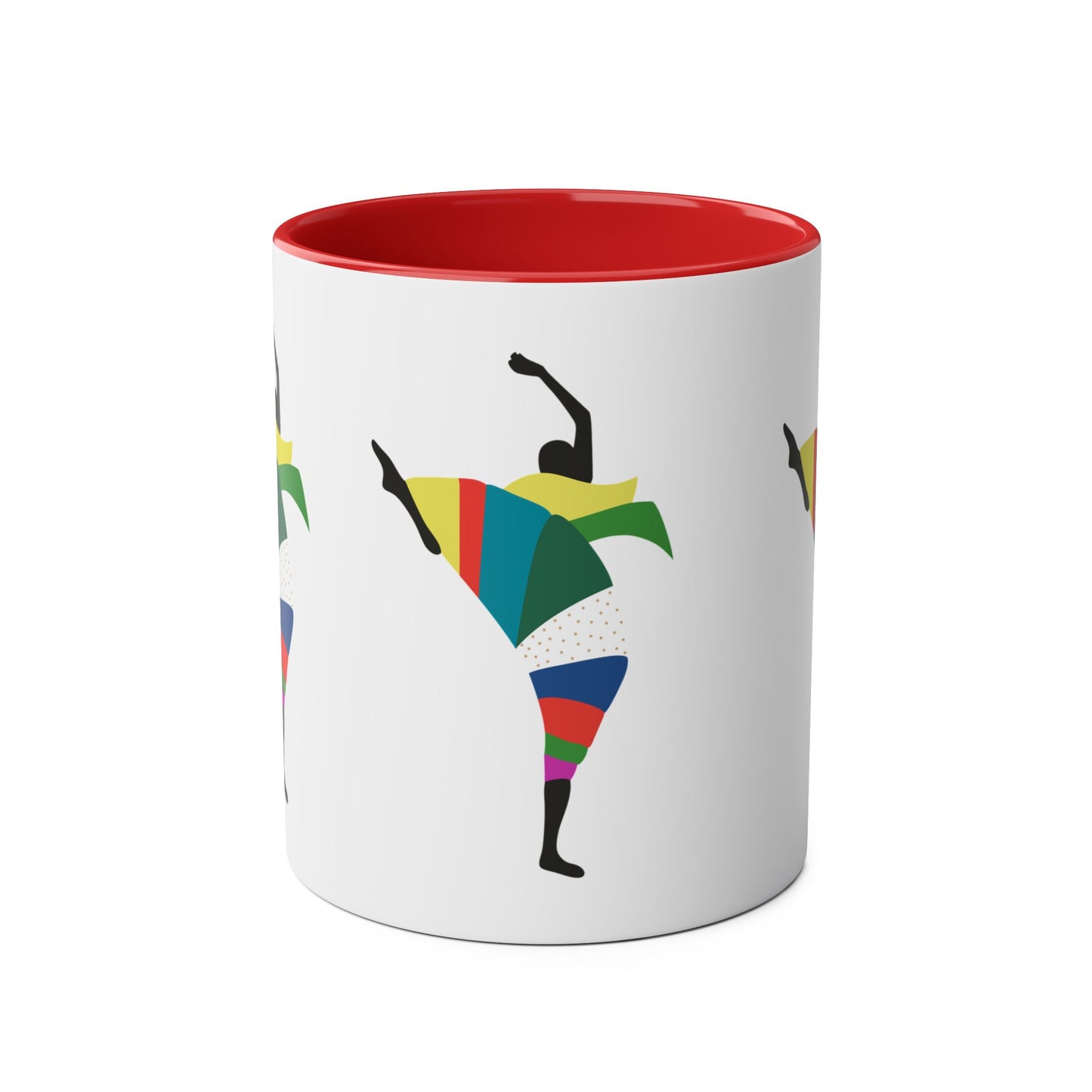 Coffee Mug - Dance is the Orgasm of Life, 11oz Two-Tone Mug
