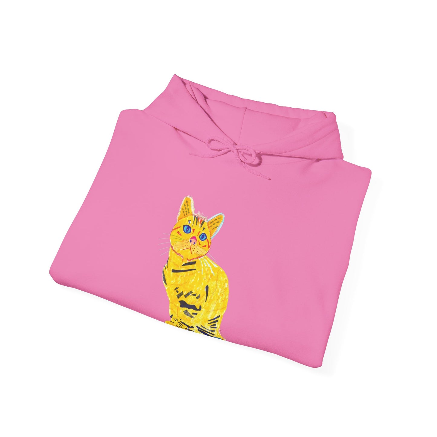 Yellow Cat Unisex Heavy Blend™ Hooded Sweatshirt