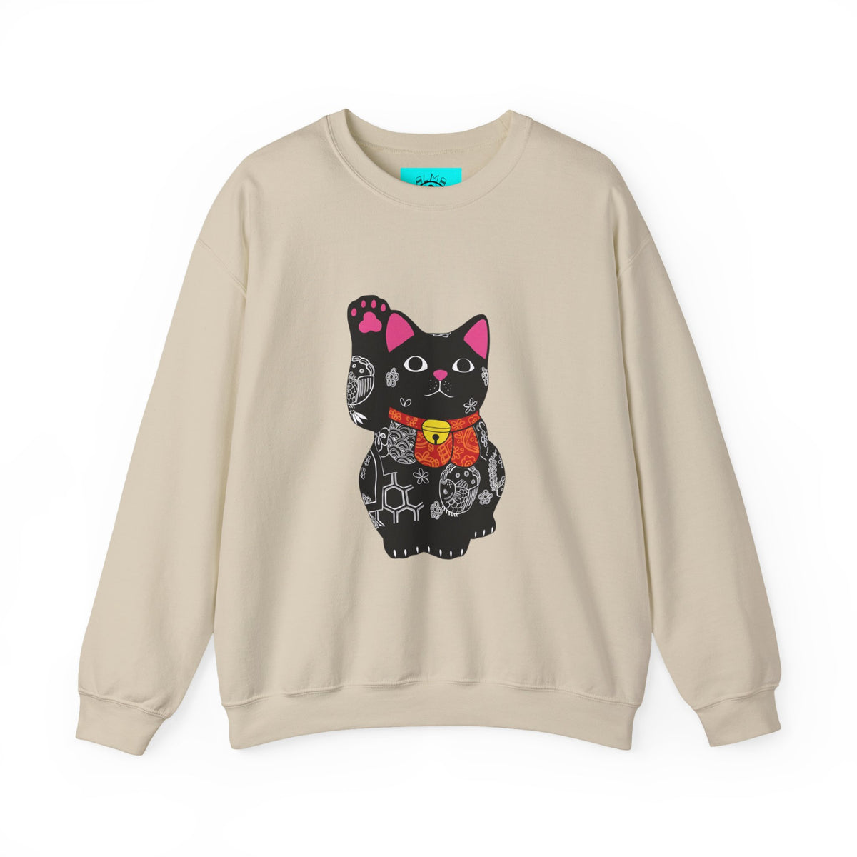 Good luck cat Unisex Heavy Blend™ Crewneck Sweatshirt