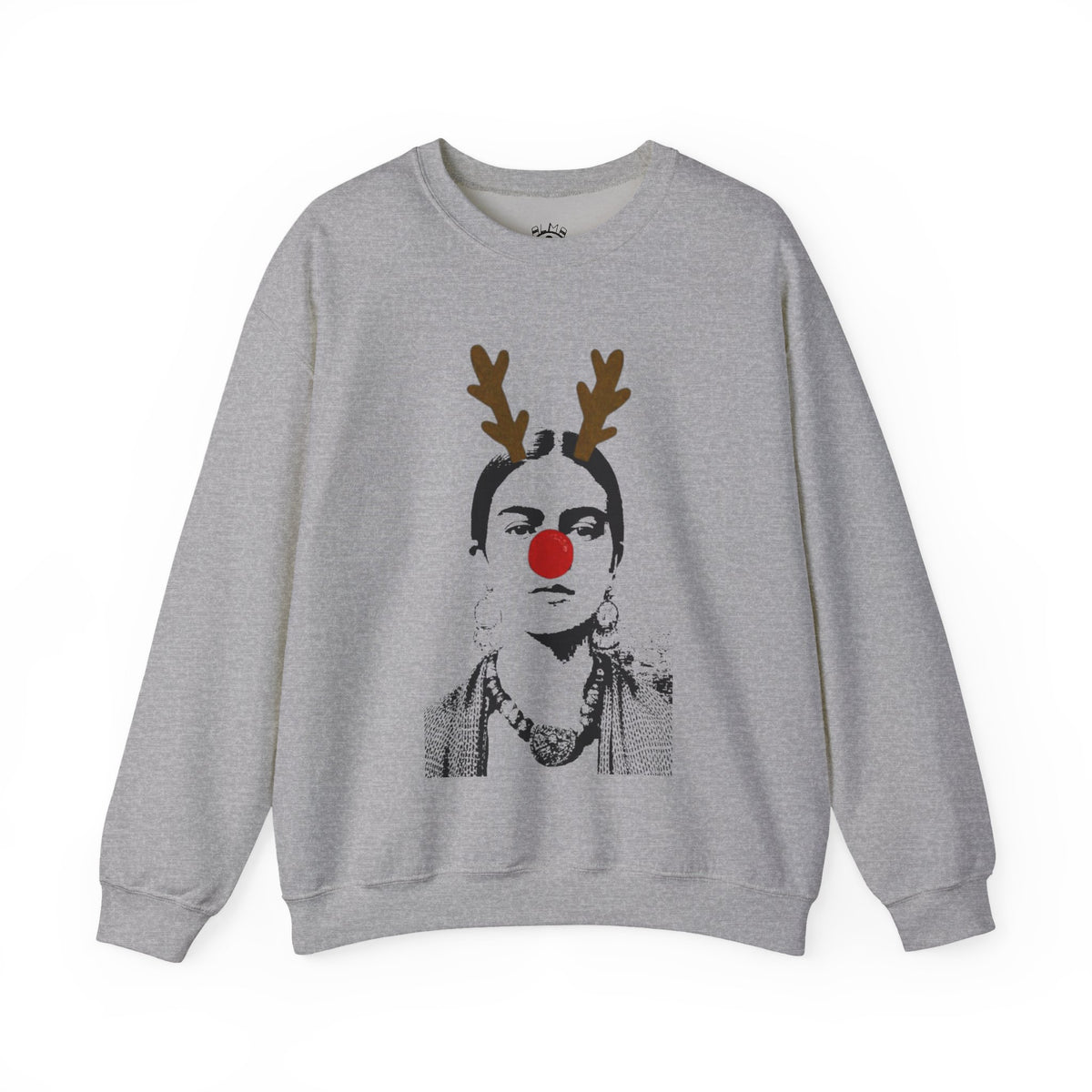 Frida on Christmas Unisex Heavy Blend™ Crewneck Sweatshirt