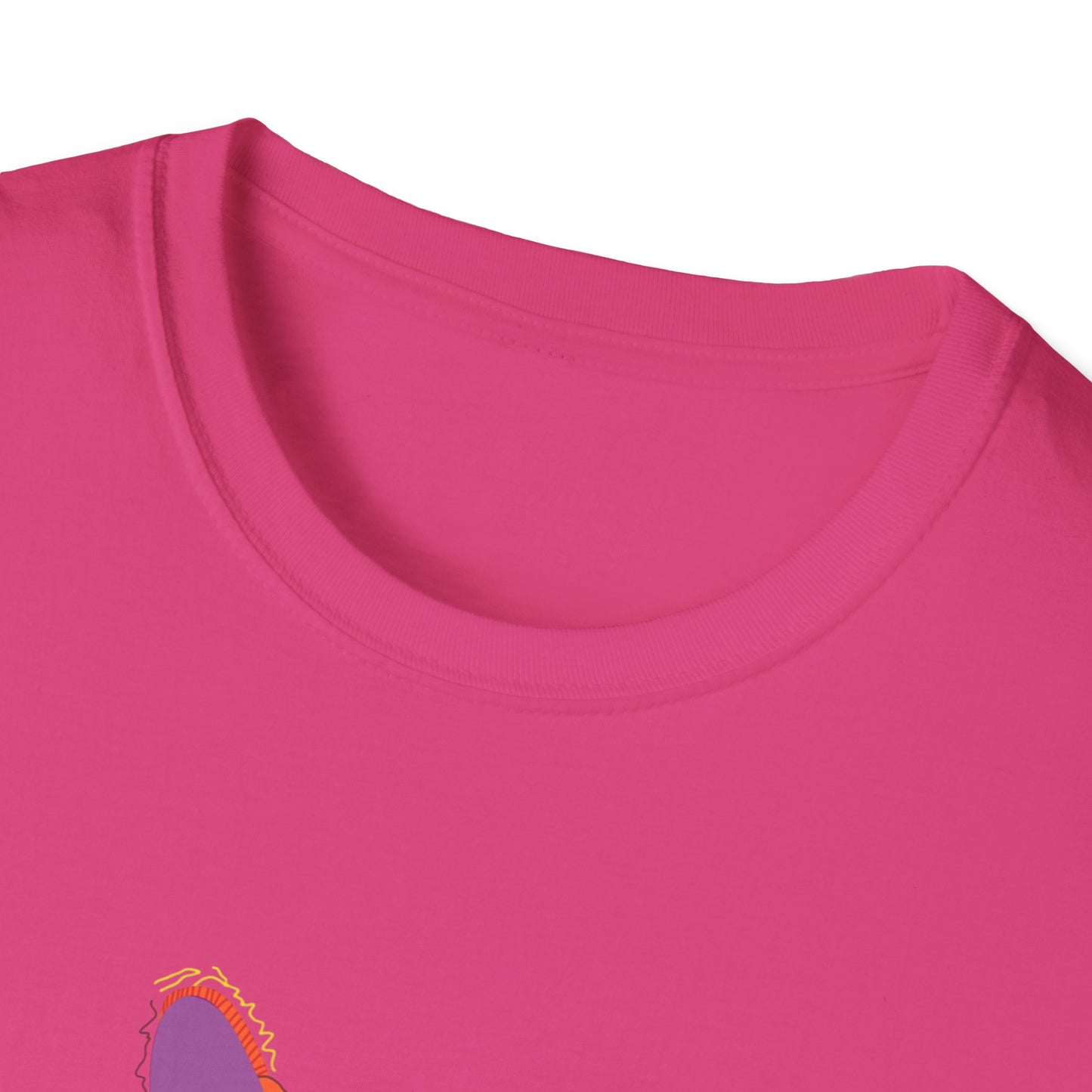 Vibrant Tiger Graphic Unisex Softstyle T-Shirt