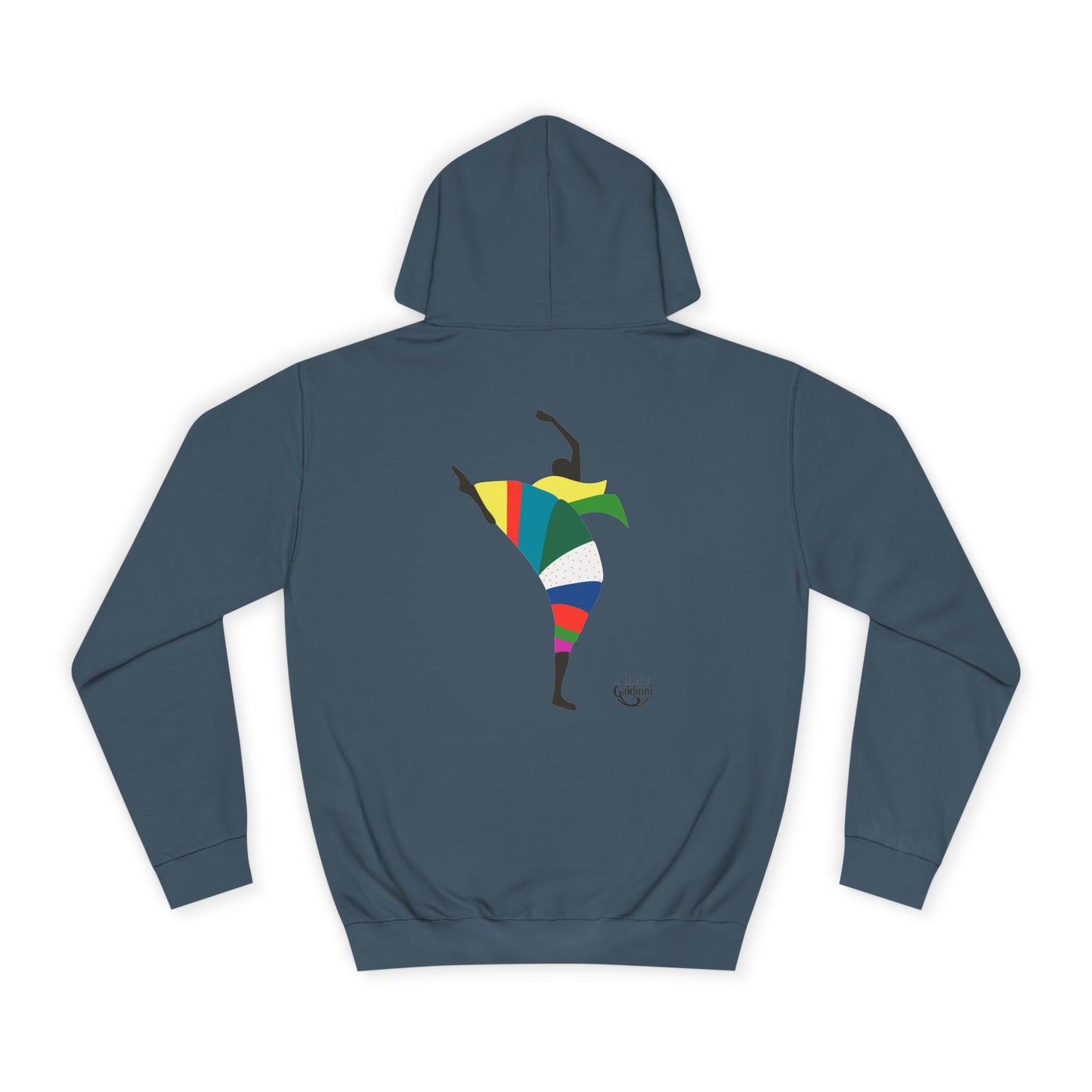 Colorful Dancer Unisex College Hoodie - Stylish Daily Wear