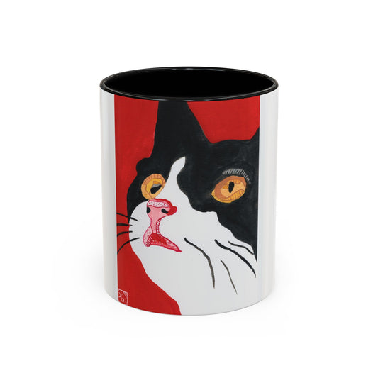 Black cat Mug