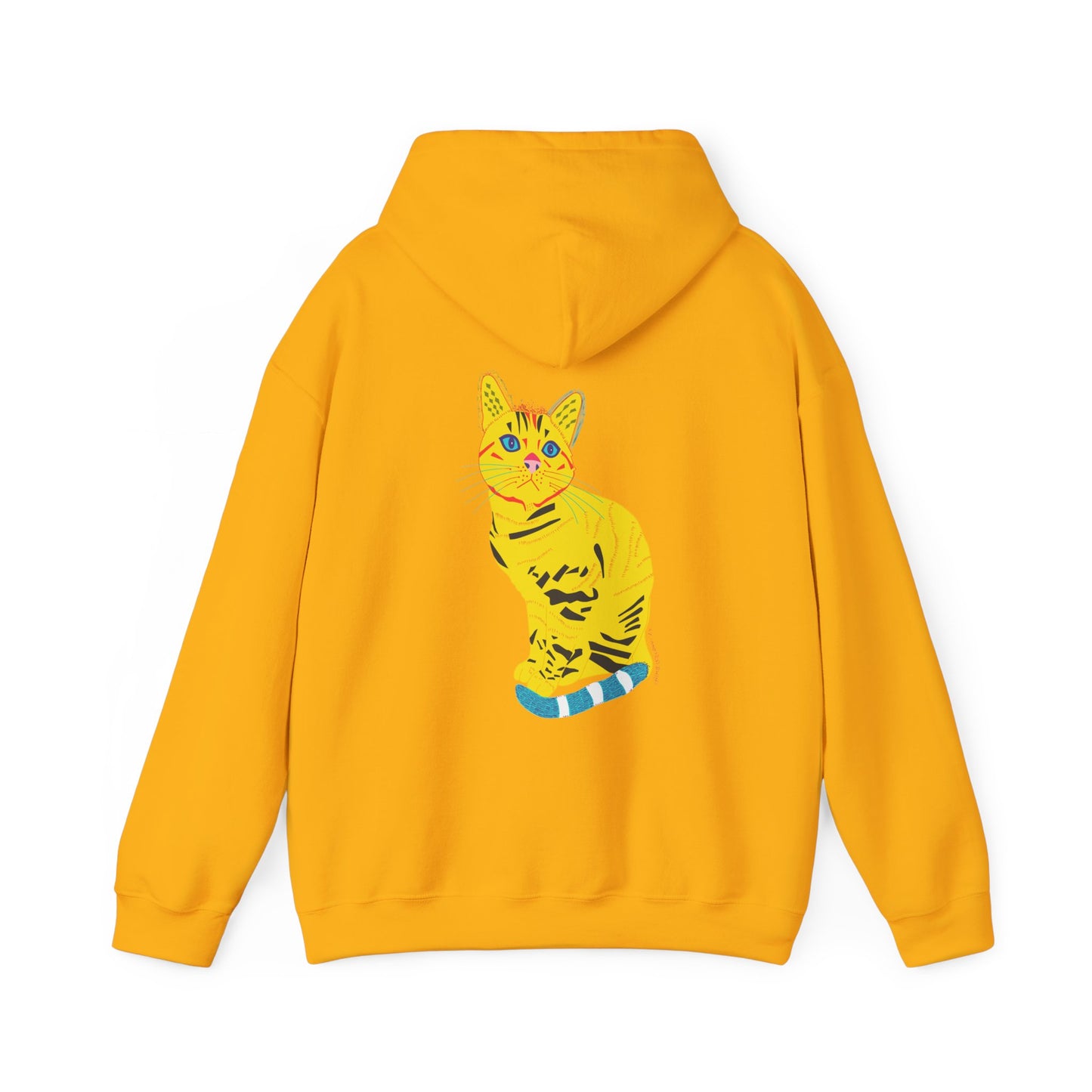 Yellow Cat Unisex Heavy Blend™ Hooded Sweatshirt