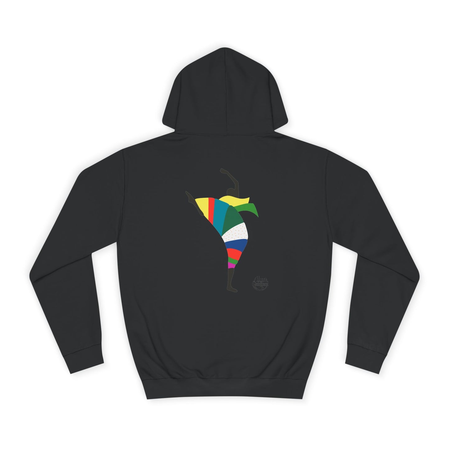 Colorful Dancer Unisex College Hoodie - Stylish Daily Wear