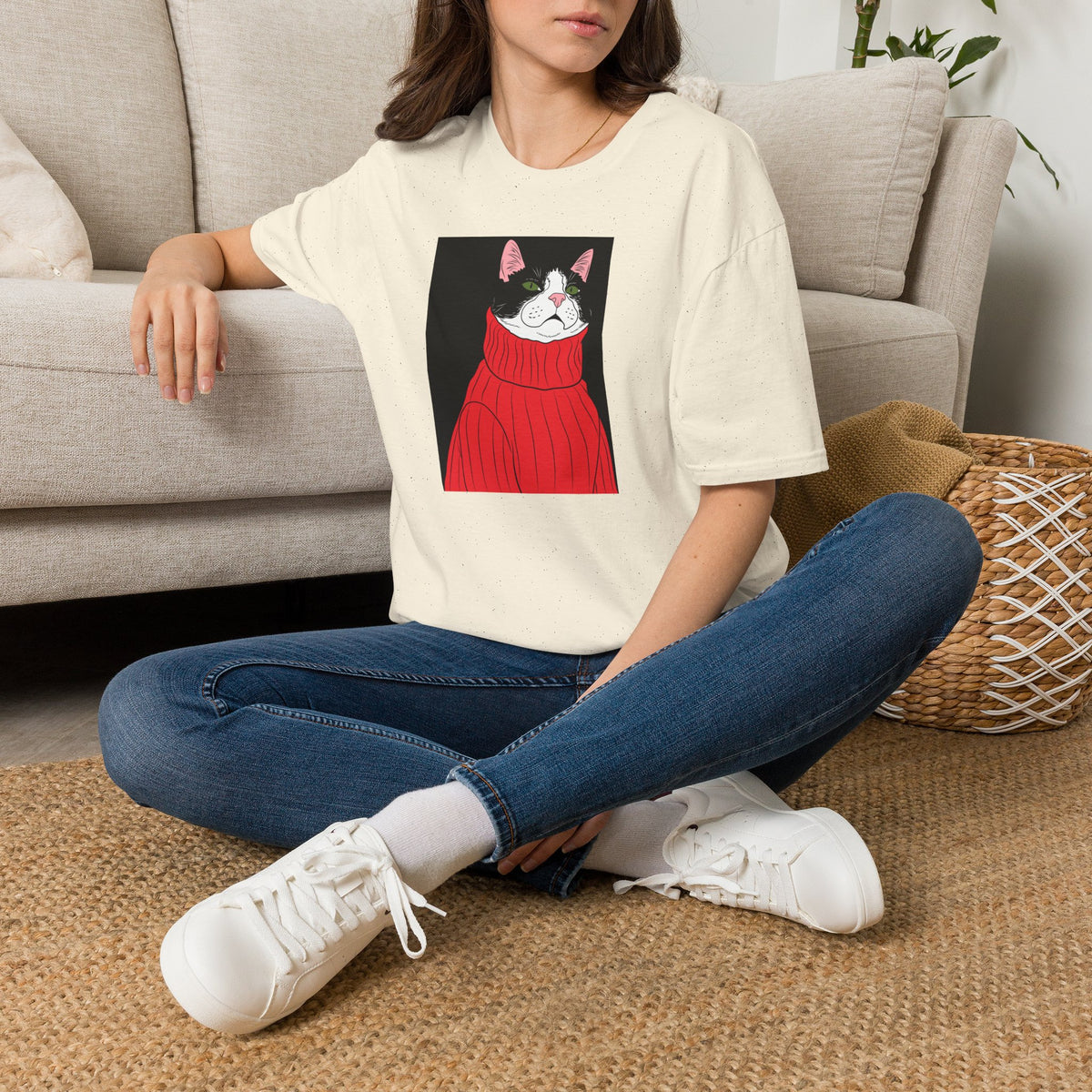 Lazy Cat Unisex Softstyle T-Shirt