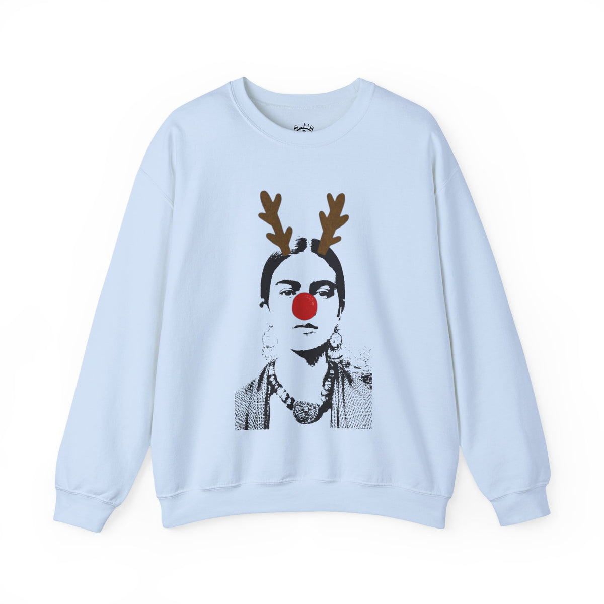 Frida on Christmas Unisex Heavy Blend™ Crewneck Sweatshirt