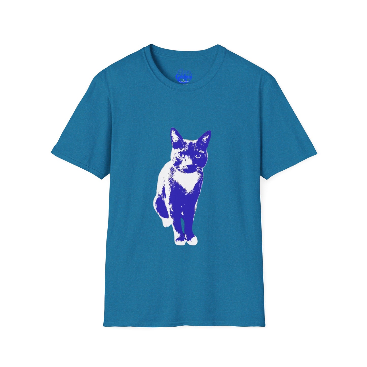 Bertie the cat Unisex Softstyle T-Shirt