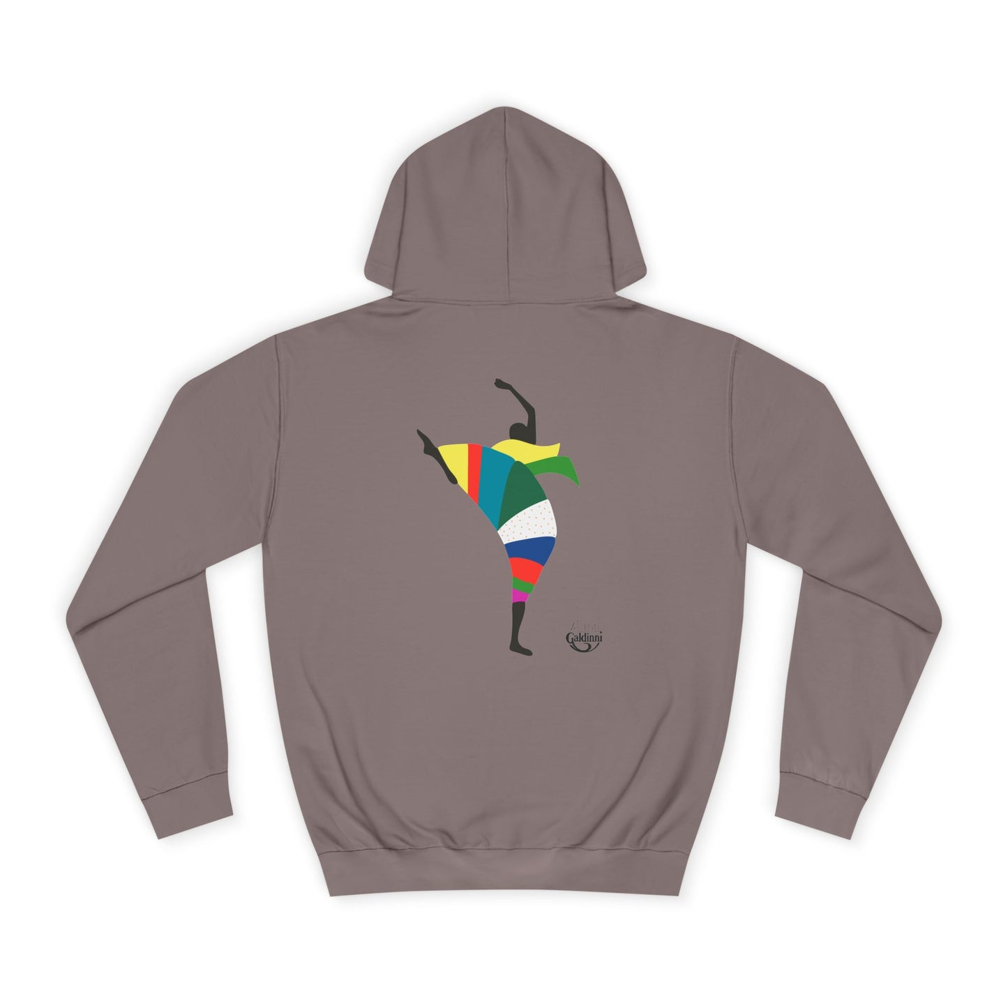 Colorful Dancer Unisex College Hoodie - Stylish Daily Wear