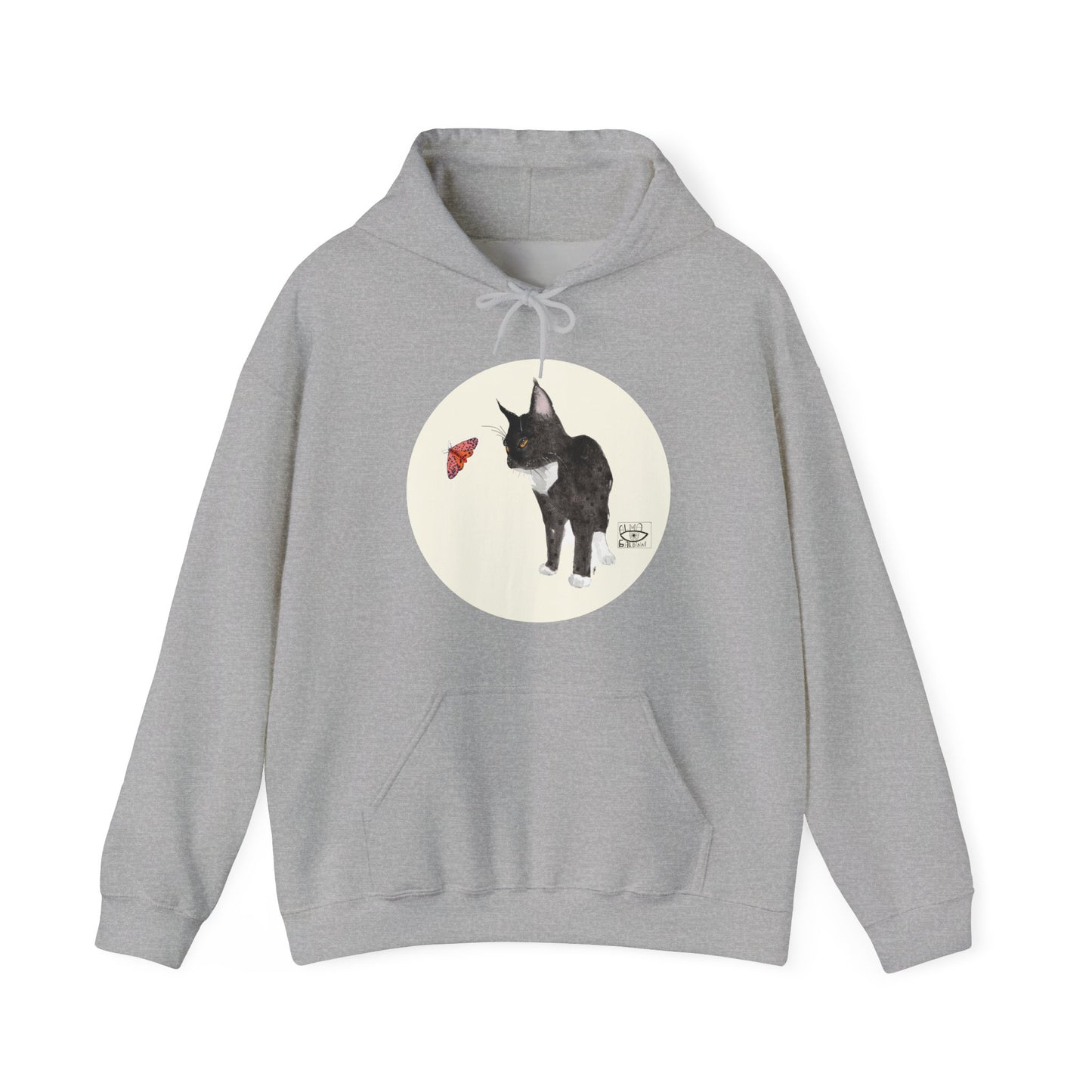 Cat-Inspired Heavy Blend Hoodie, Cozy Animal Sweatshirt, Pet Lover Gift, Unisex Graphic Hooded Sweatshirt, Cute Cat Apparel, Perfect [...]