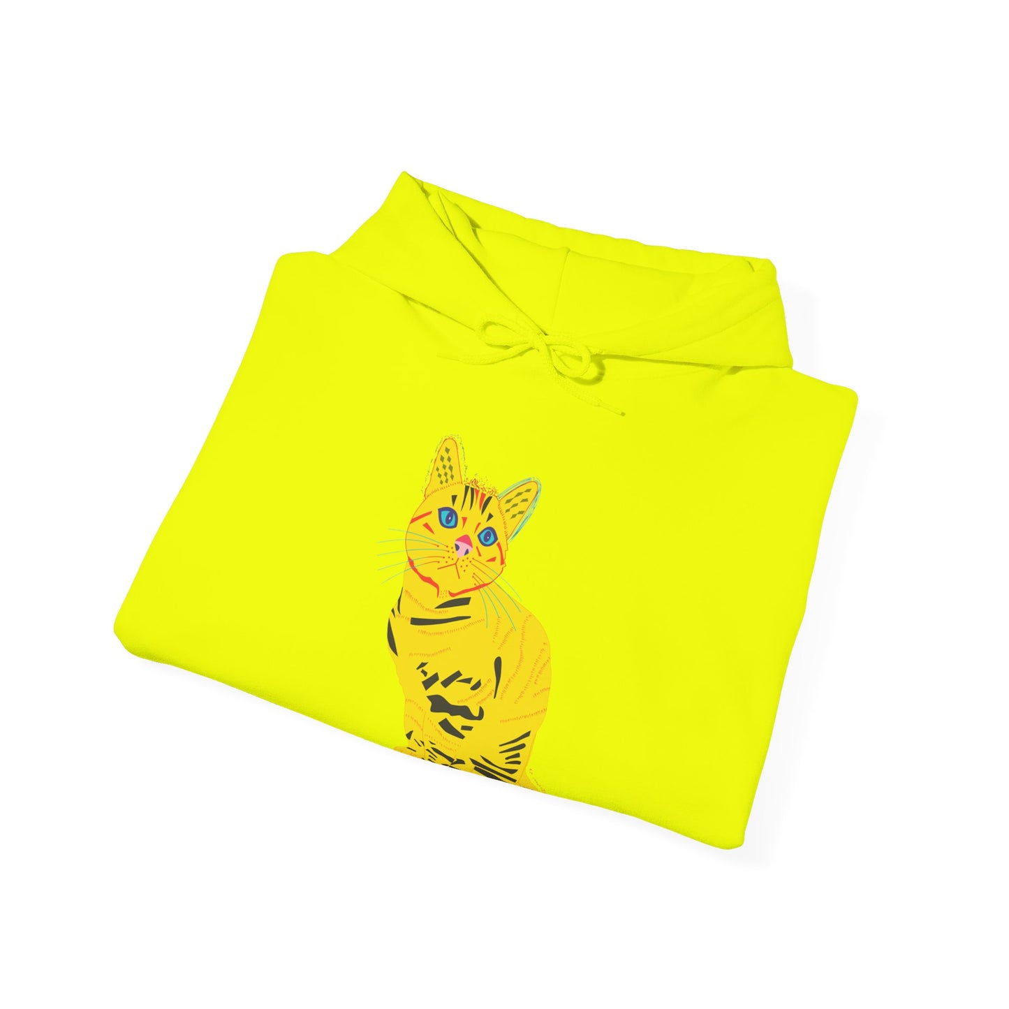 Yellow Cat Unisex Heavy Blend™ Hooded Sweatshirt