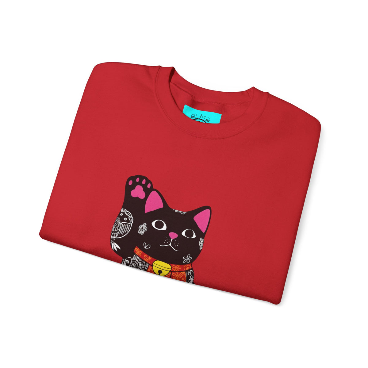 Good luck cat Unisex Heavy Blend™ Crewneck Sweatshirt