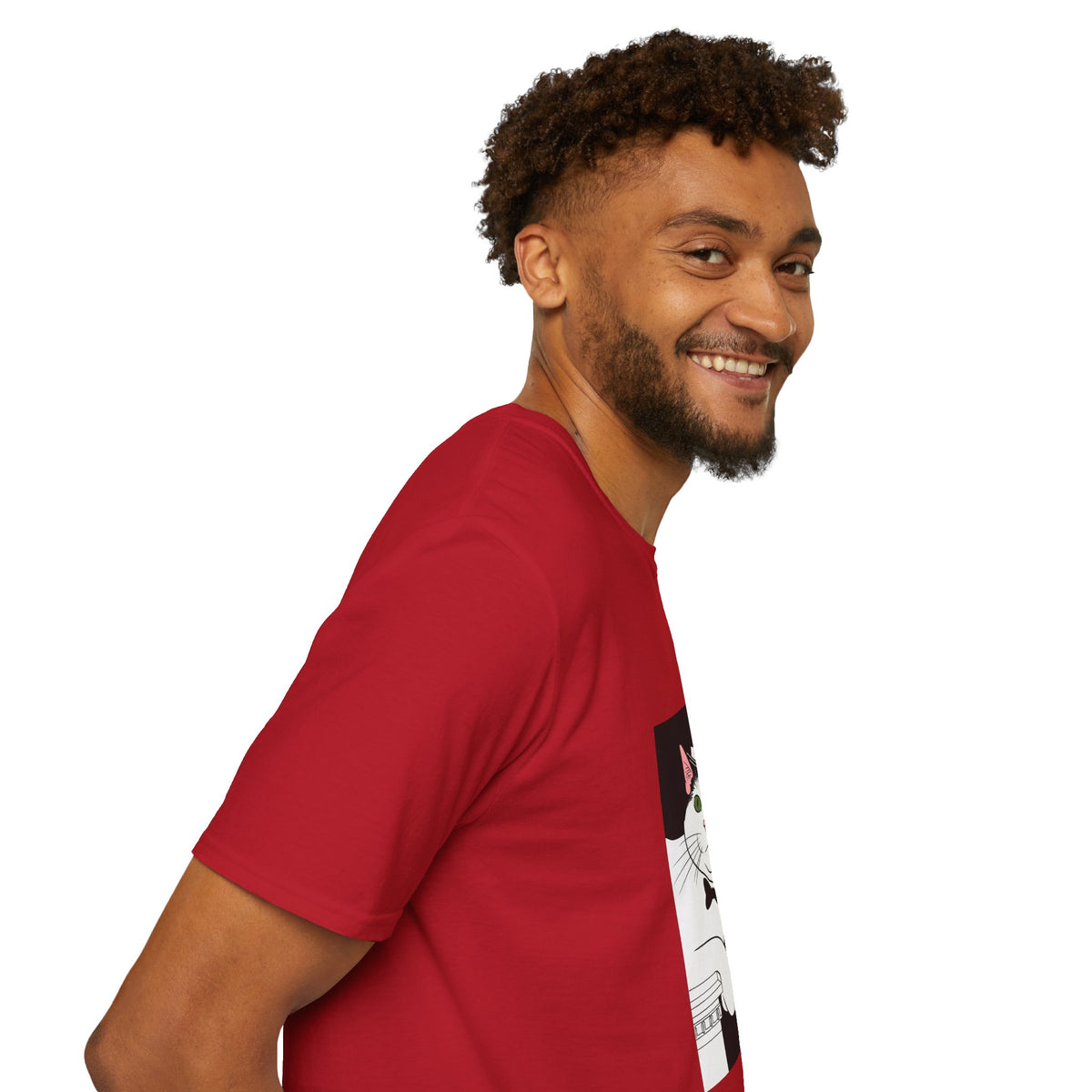 Mister Cat Unisex Softstyle T-Shirt