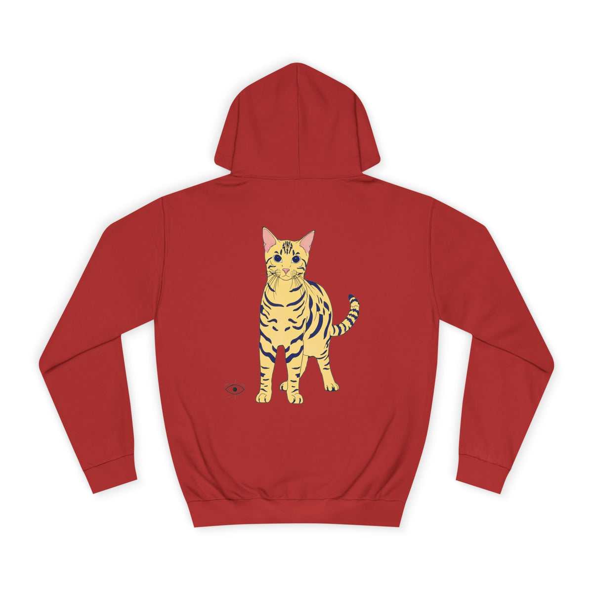 Benjamin The Cat Unisex College Hoodie