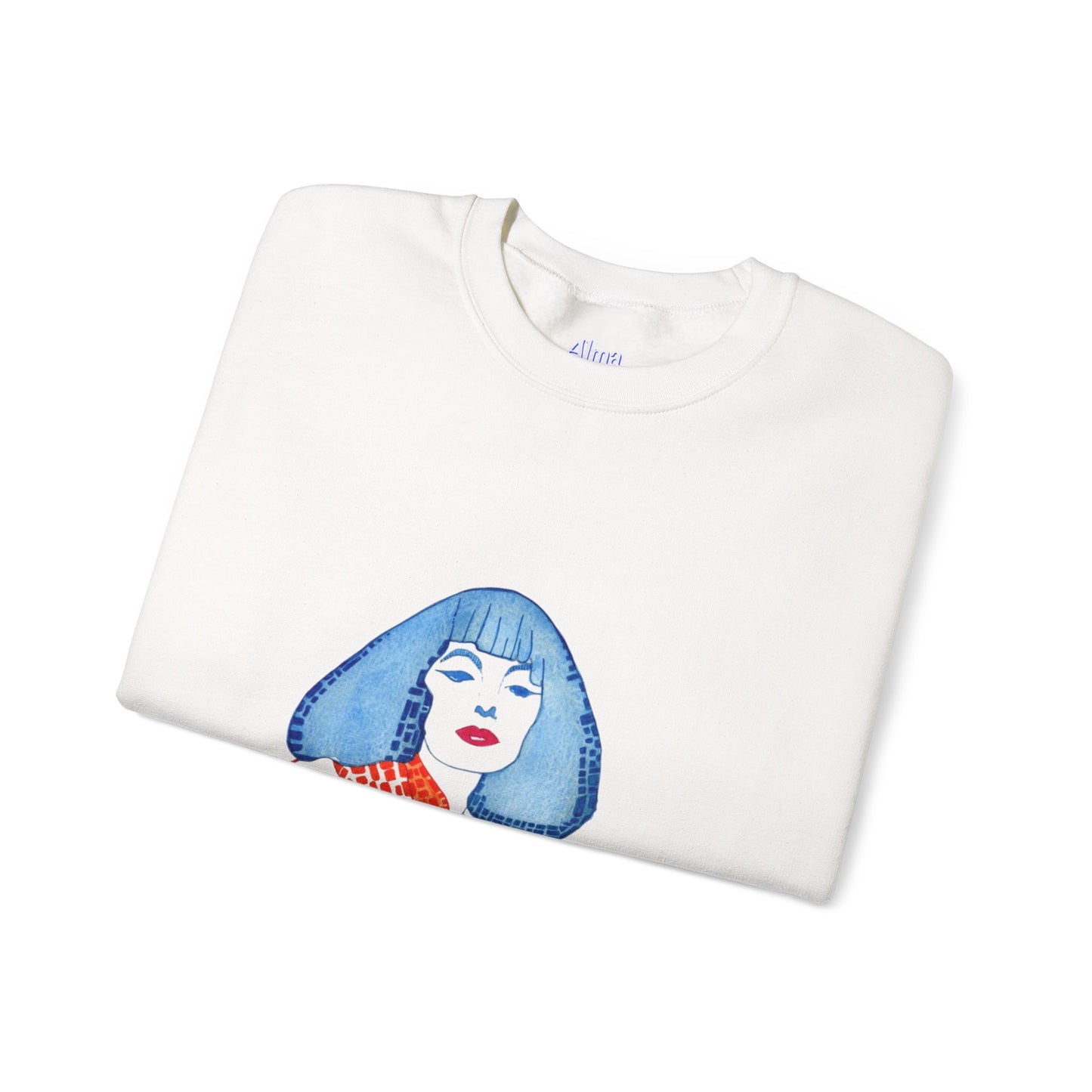 Artistic Cleopatra Cat Lover Sweatshirt