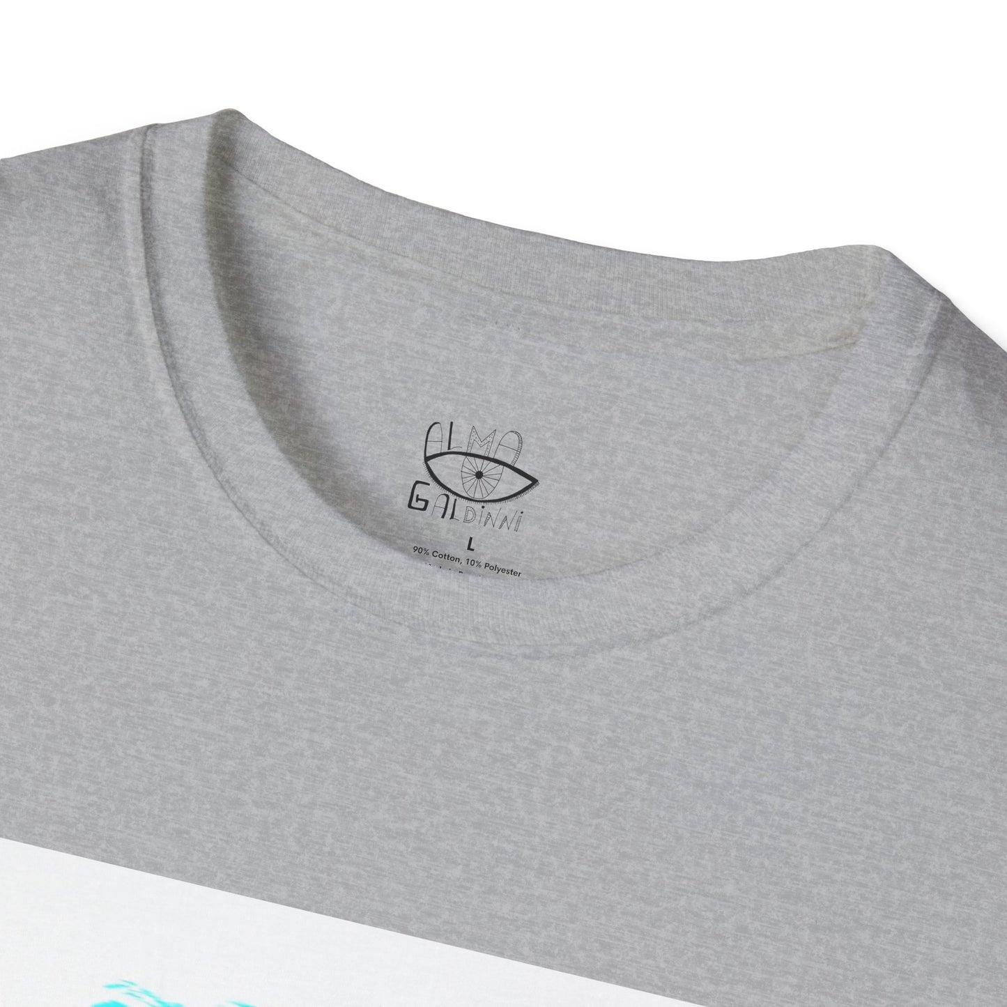 Neon Jesus Unisex Softstyle T-Shirt