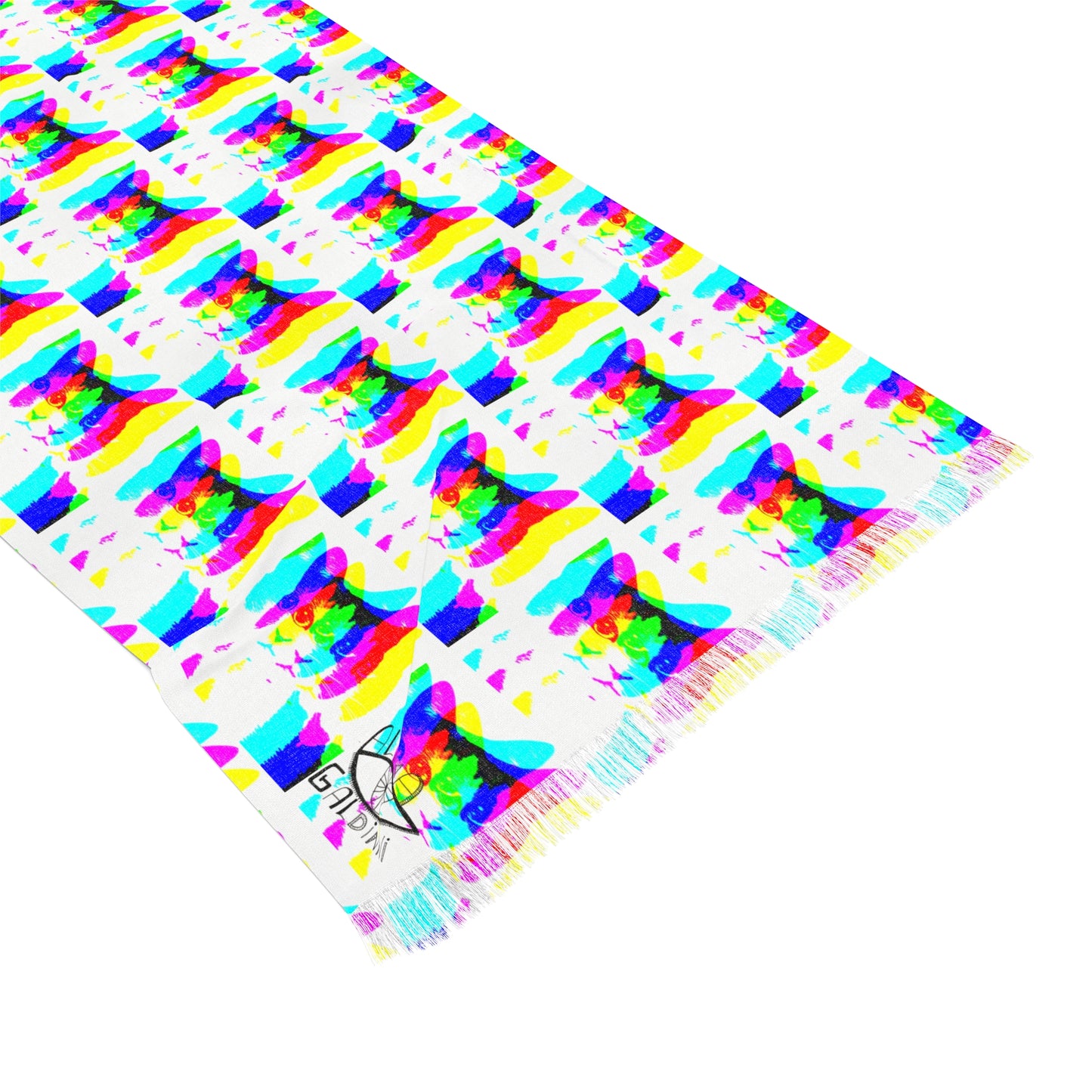 Neon Cat Light Scarf