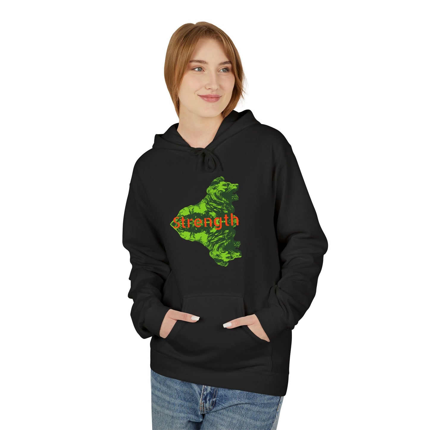Lion Unisex Midweight Softstyle Fleece Hoodie