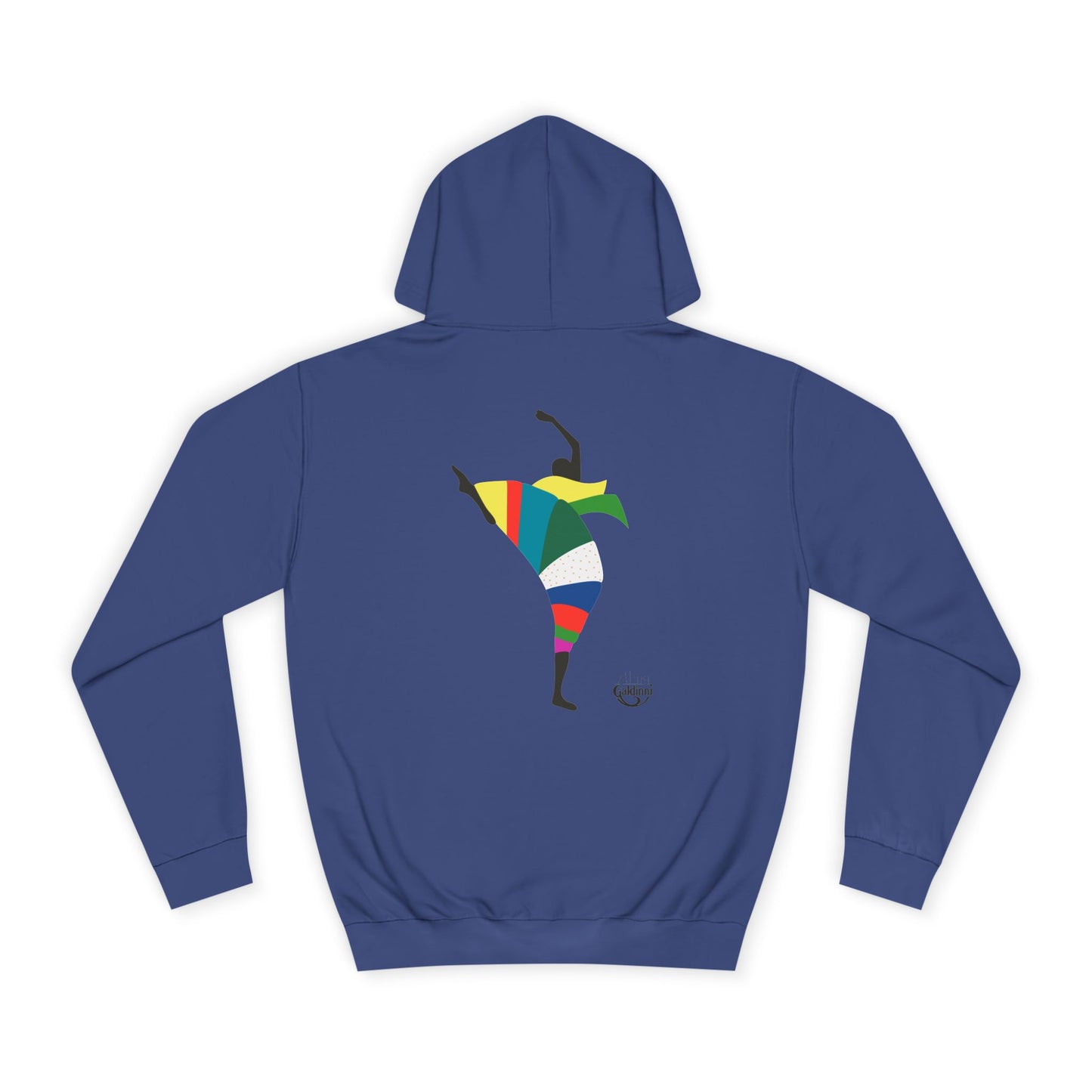 Colorful Dancer Unisex College Hoodie - Stylish Daily Wear