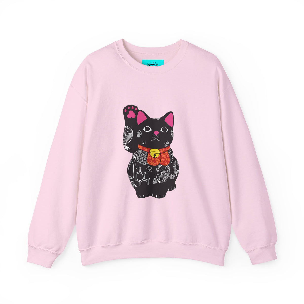 Good luck cat Unisex Heavy Blend™ Crewneck Sweatshirt