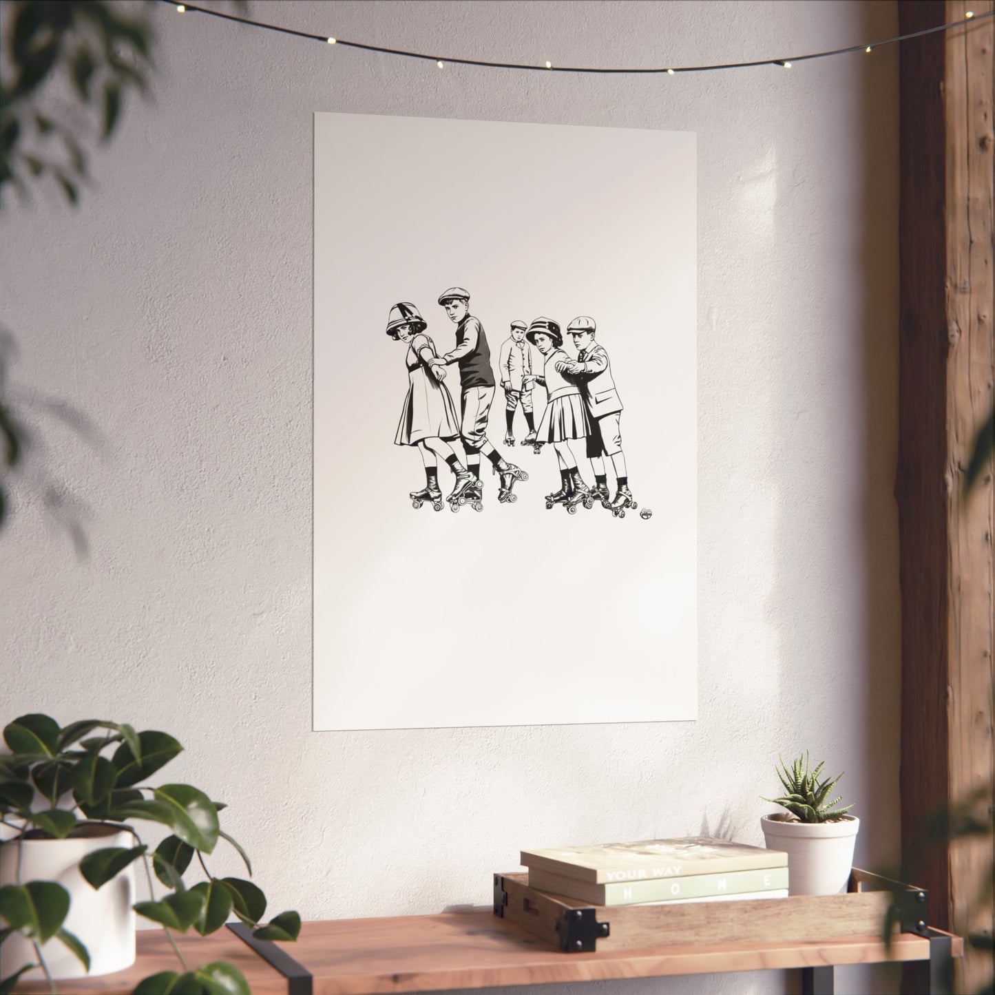 Rolling on the street Fine Art Posters