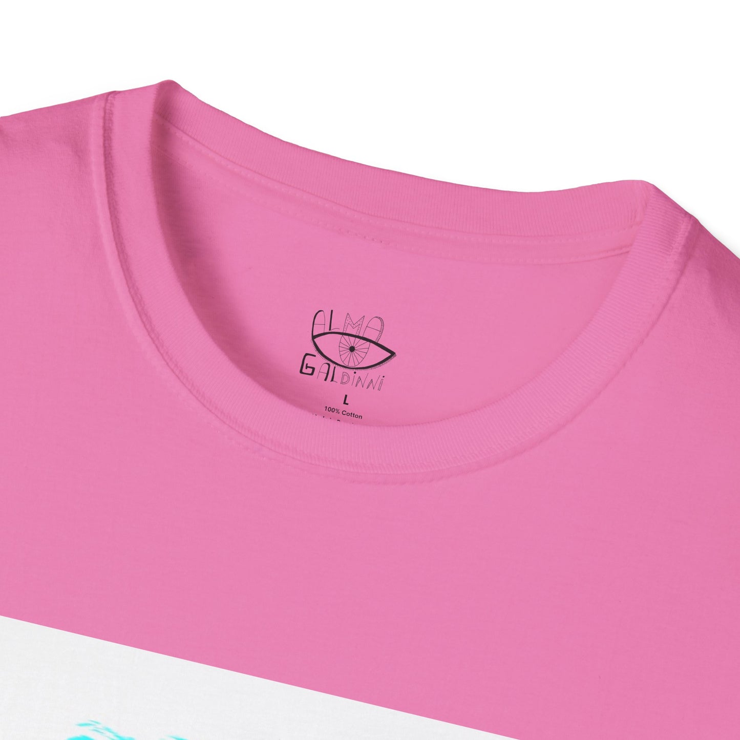 Neon Jesus Unisex Softstyle T-Shirt