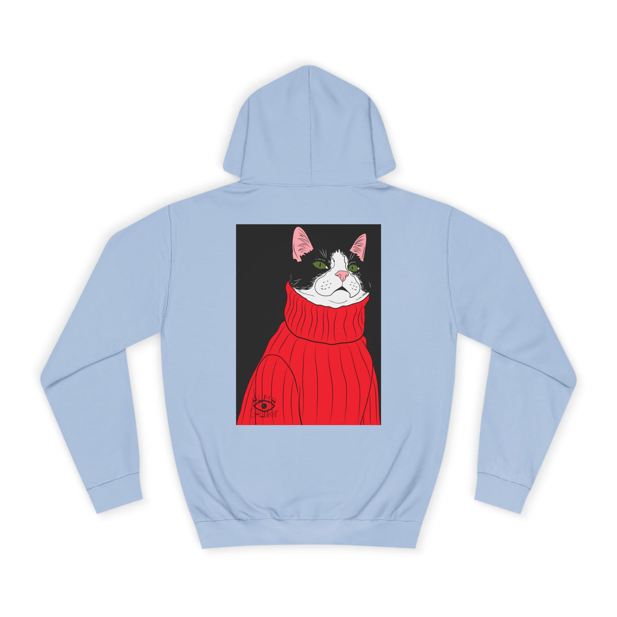 Lazy cat Unisex College Hoodie