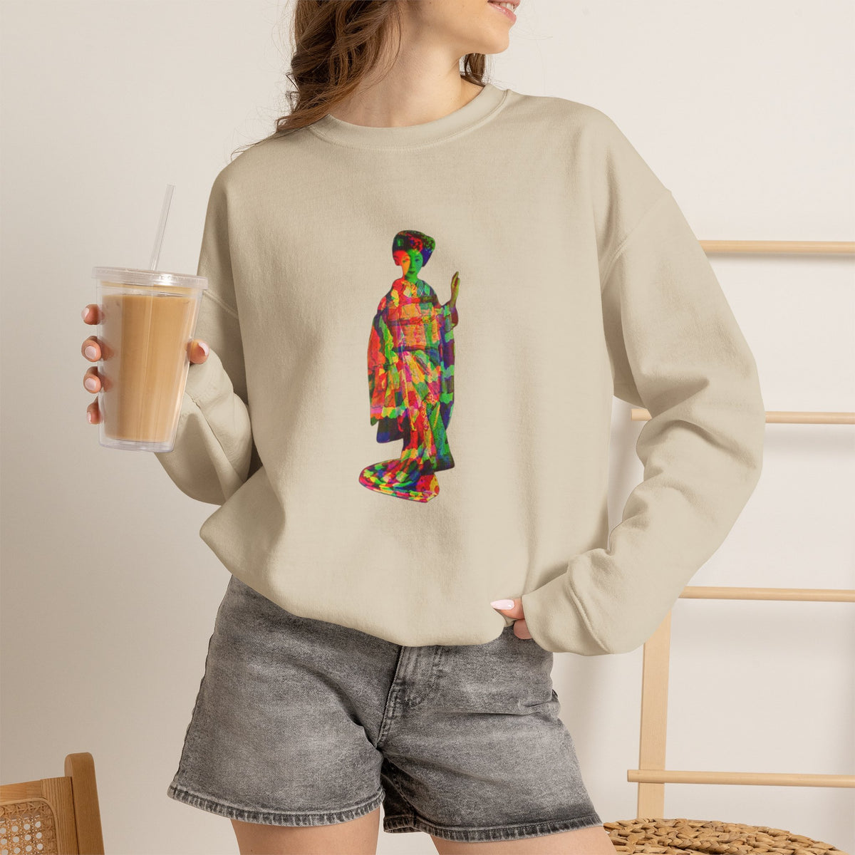 Neon Gueixa Unisex Heavy Blend™ Crewneck Sweatshirt